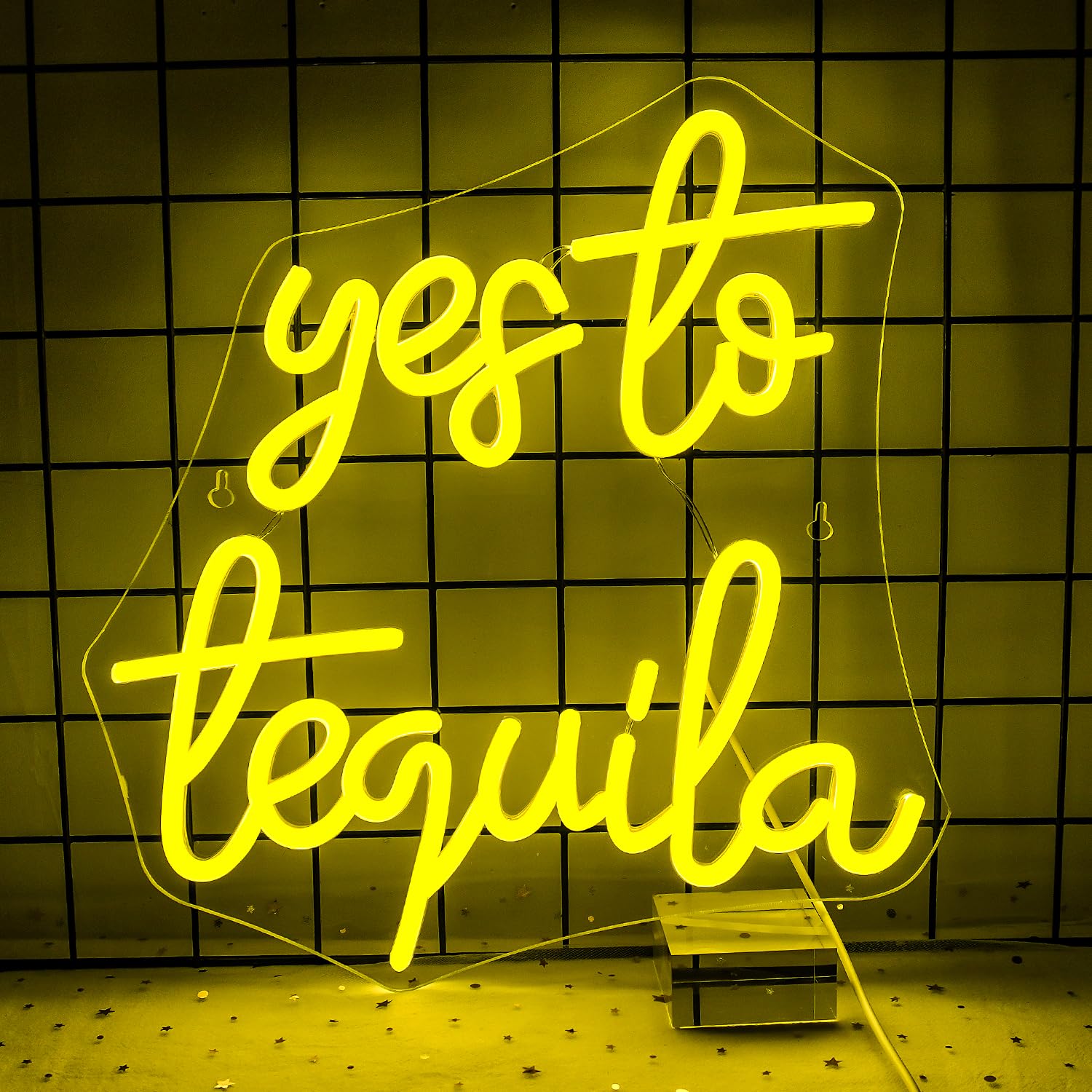 Nosun Yes To spirit-inspired flavor Neon Sign spirit-inspired flavor Bar Sign With Usb Neon Lights Bar Light Up Sign For Bar Party Men Cave Home Pub Led Bar Sign Gifts For Men/Women 12.6 * 12.2Inches