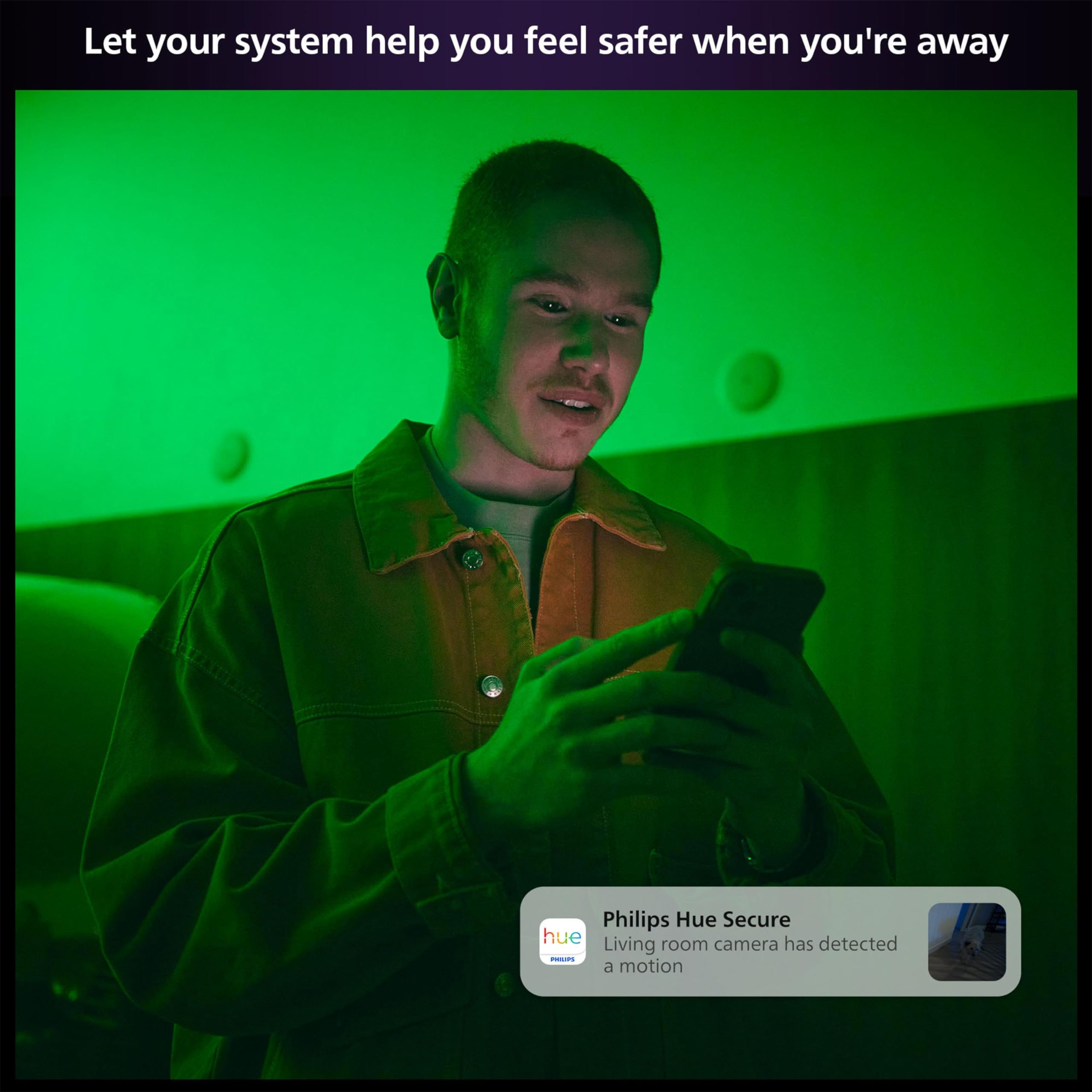 Philips Hue Welcome Outdoor White Smart Floodlight for Smart Home (Hue Hub Required), Smart Light Works with Alexa, Apple Homeki