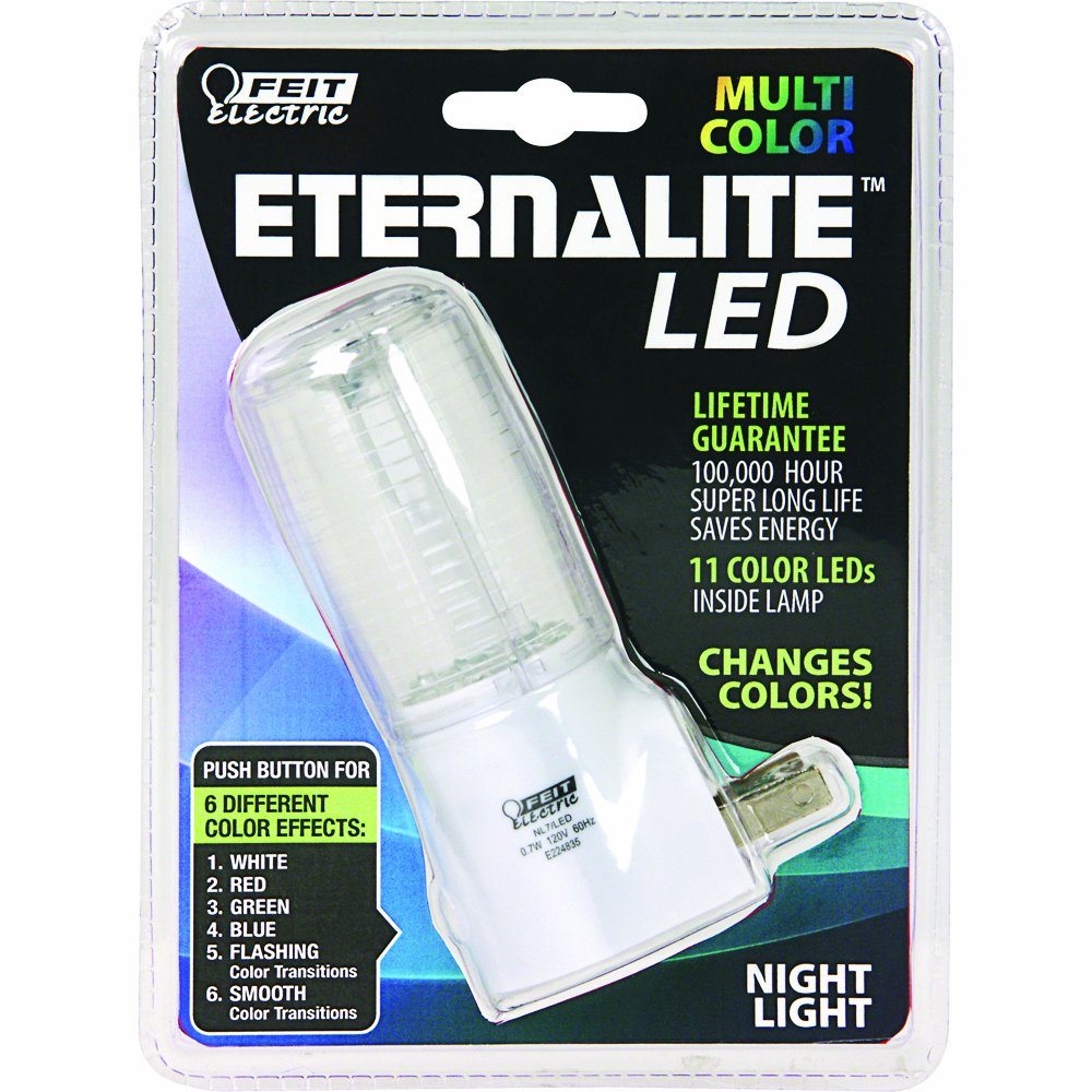 Feit Electric Nl7/Led Color Changing Led Night Light, 4'' H X 1.4'' D