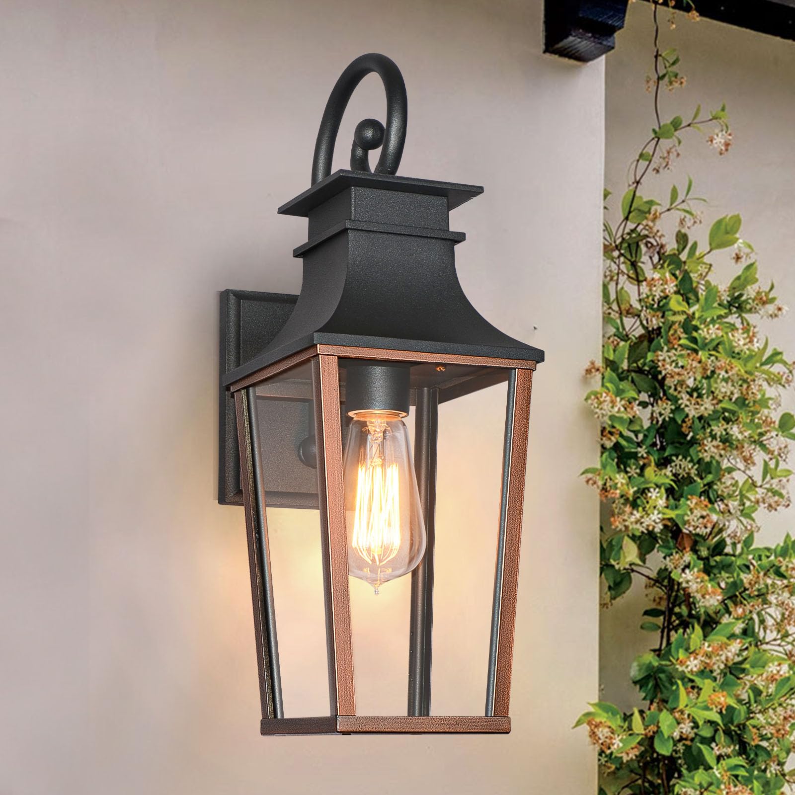 ALVIME Outdoor Wall Lights Fixture, Exterior Wall Lanterns, Waterproof&All-Weather Sconce, Porch Outside Lamps for Entryway, Hou