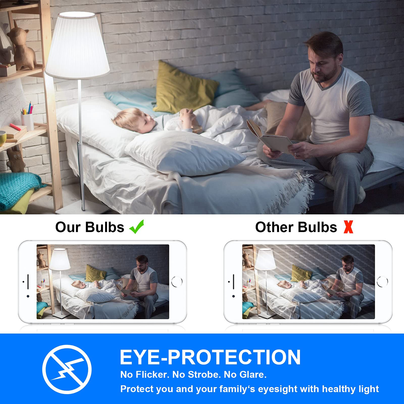 Sucolite Vintage Led Edison Bulbs 60W Equivalent Dimmable 7W, Daylight White, 12 Pack