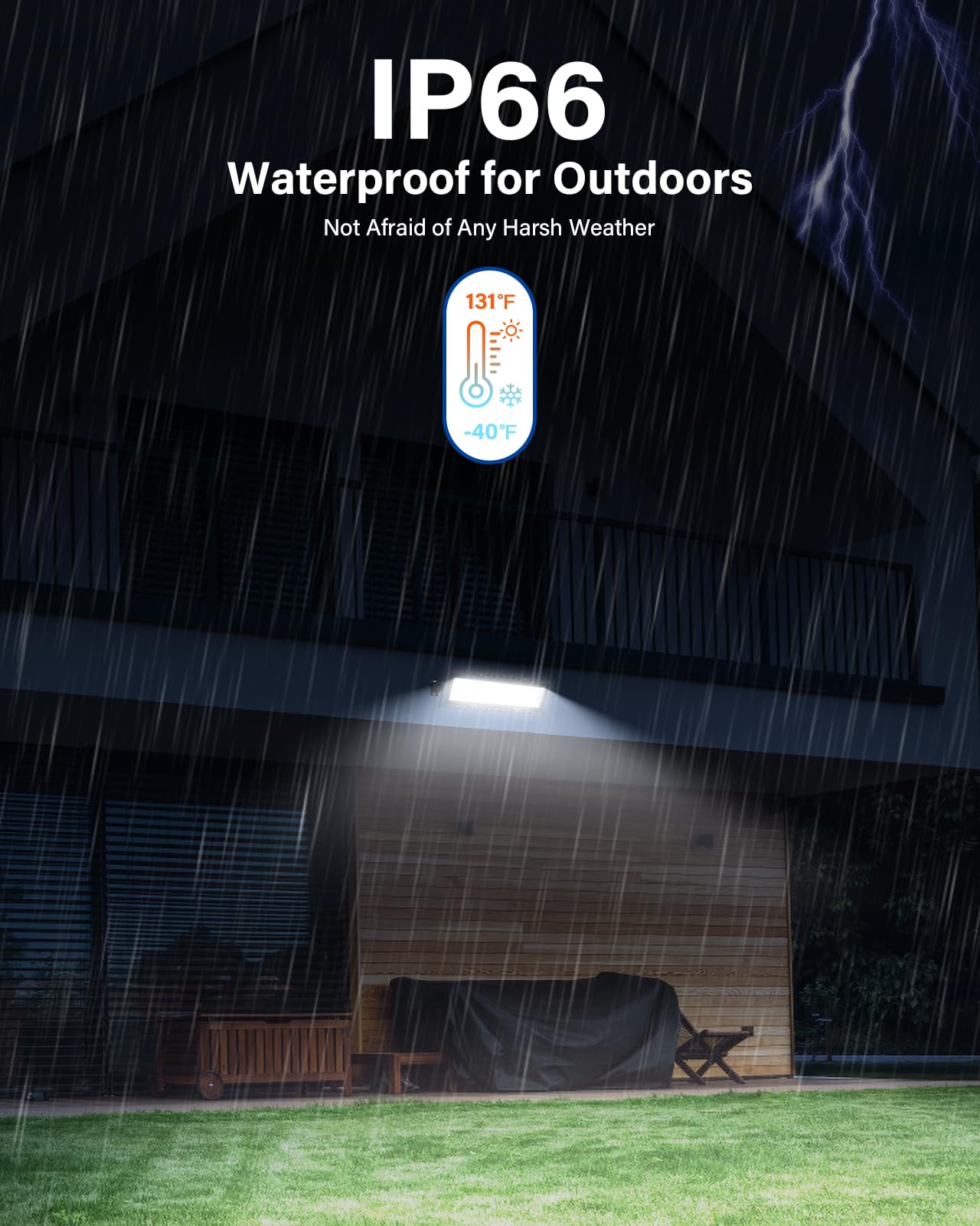 120W Led Shop Lights With Remote  5Ft Power Cord And Us Three-Prong Plug  18000Lm 6000K  Aluminum Garage Lighting  Ip65 Waterproof  Plug & Play For Warehouse  Workshop  Basement  2Pcs
