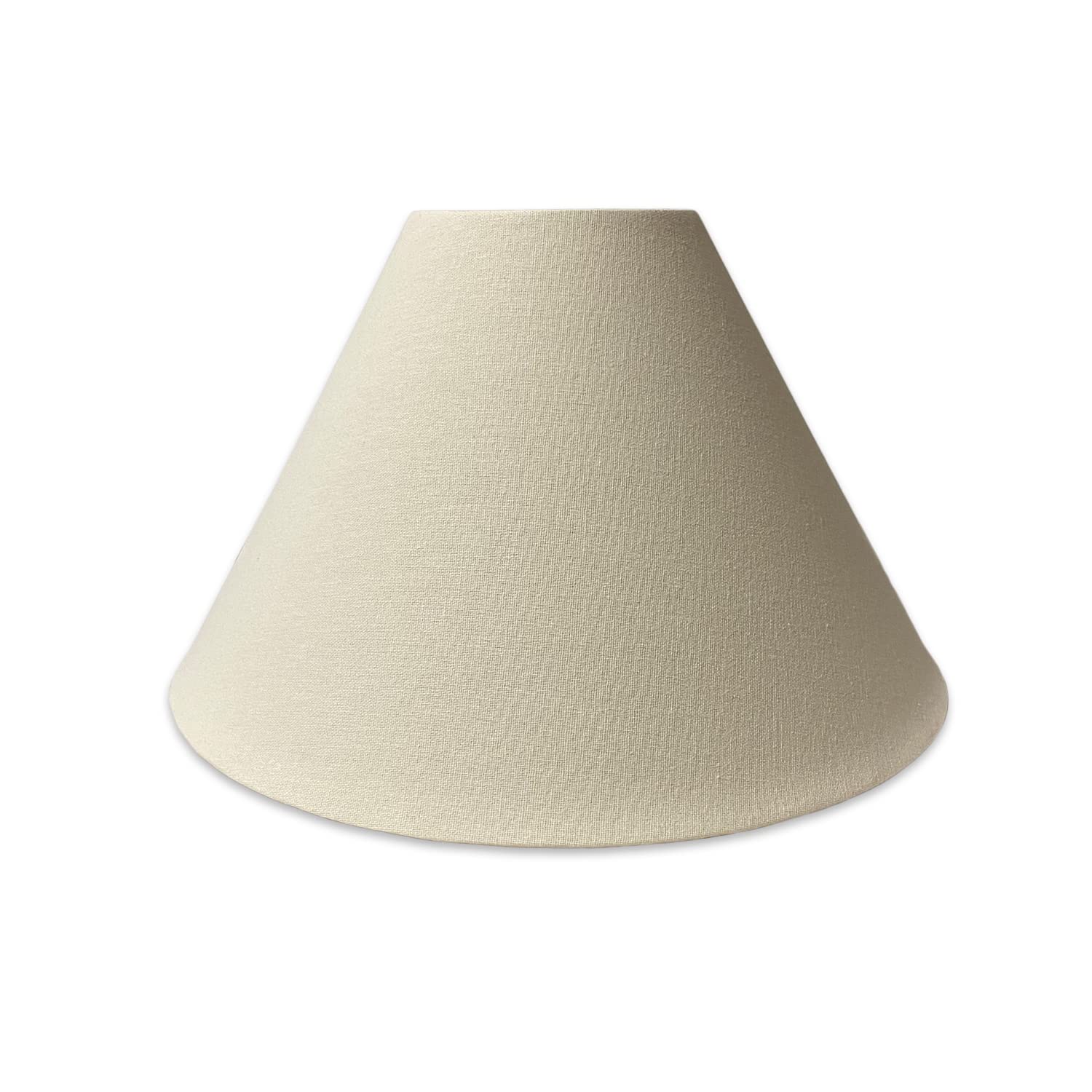 Royal Designs, Inc. Coolie Empire Hardback Lamp Shade, Hb-607-14Lneg, Linen Eggshell, 5 X 14 X 9.5