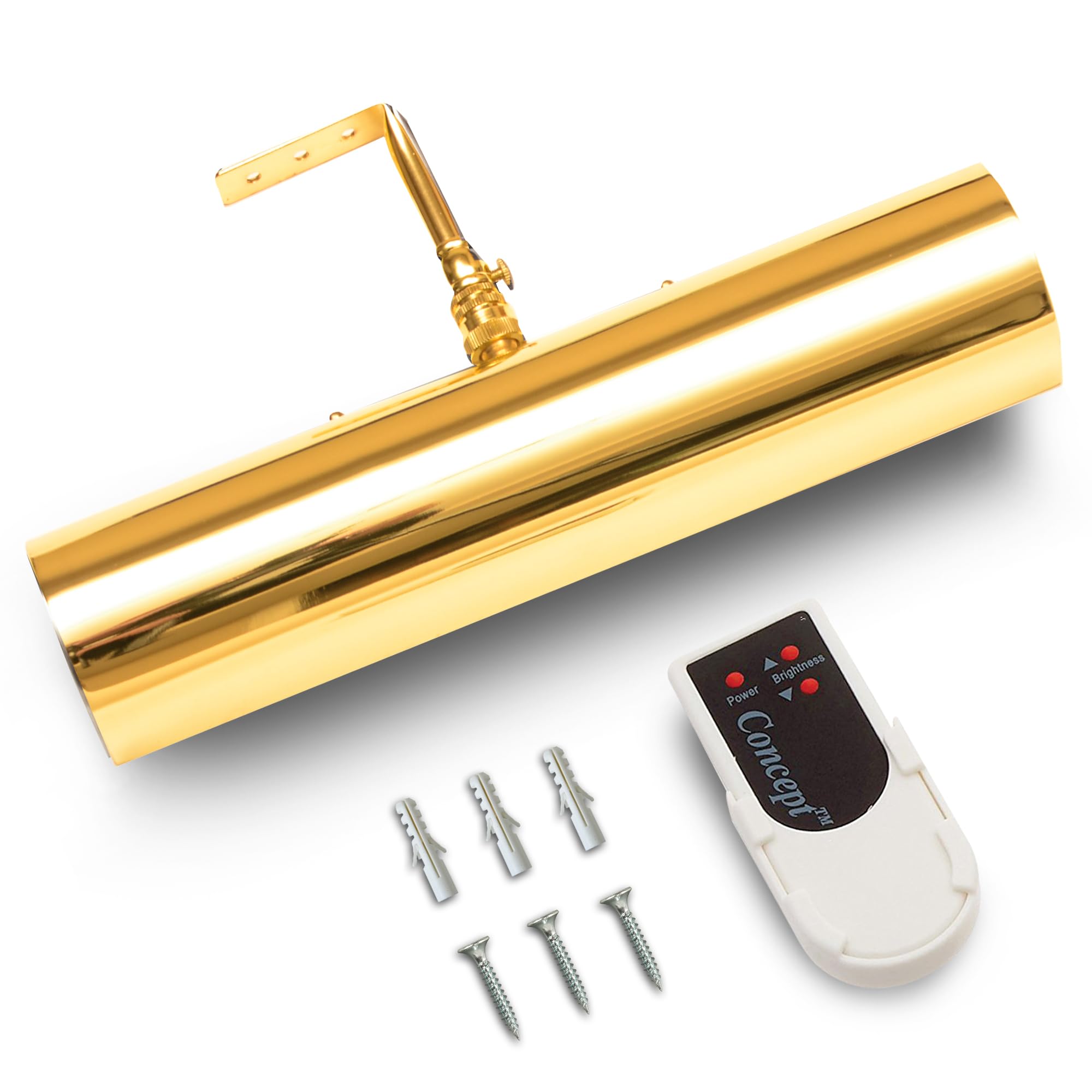 Concepdesigns Picture Light, Battery Operated Picture Light, Dimmable Wireless Picture Lights For Wall, Art Light, Library Light