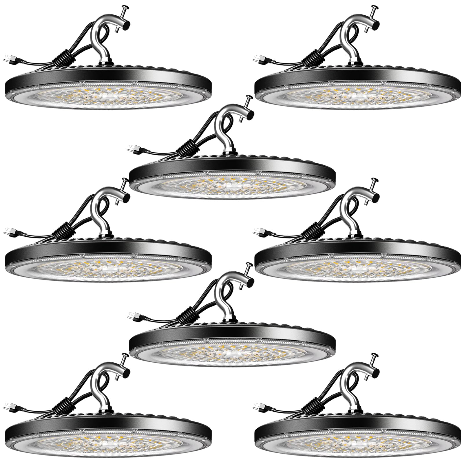 Lightdot 200W LED High Bay Shop Light 5000K 30000LM (Eqv. to 800W HPS/MH) ETL Listed LED High Bay Light, 5000K AC100-277V Commer