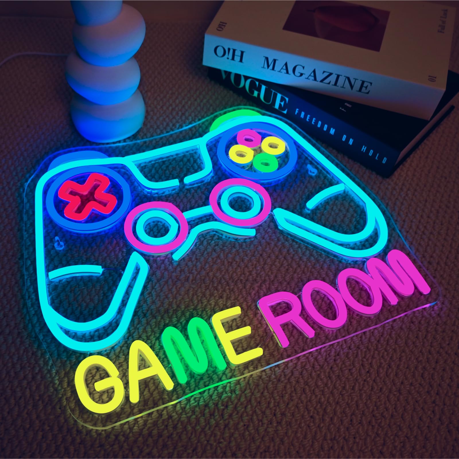 Gamerneon Game Room Neon Sign Gaming Neon Signs For Wall Decor Gameing On Led Light For Man Cave Bar Club Decor Game Players Gam