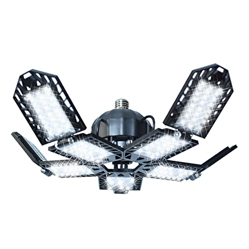 ANYPOWK LED Garage Lights 180W 18000 Lumen Daylight Five Leaf Ceiling Light Model ac-1