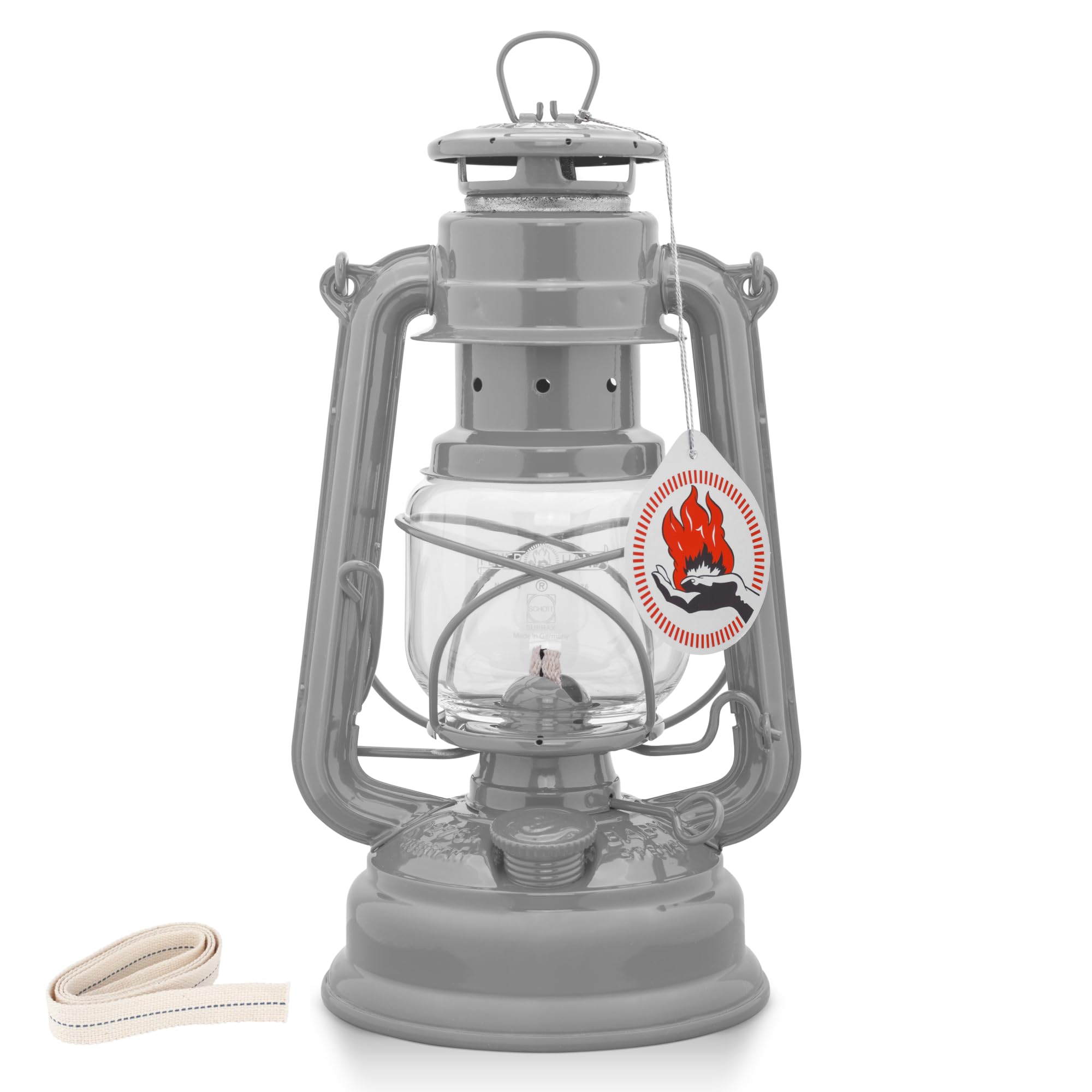 Feuerhand Outdoor Kerosene Fuel Lantern  German Made Weather Resistant Baby Special 276 Galvanized Hurricane Lamp for Camping or Patio  10 Inches  UnDiscomfortted