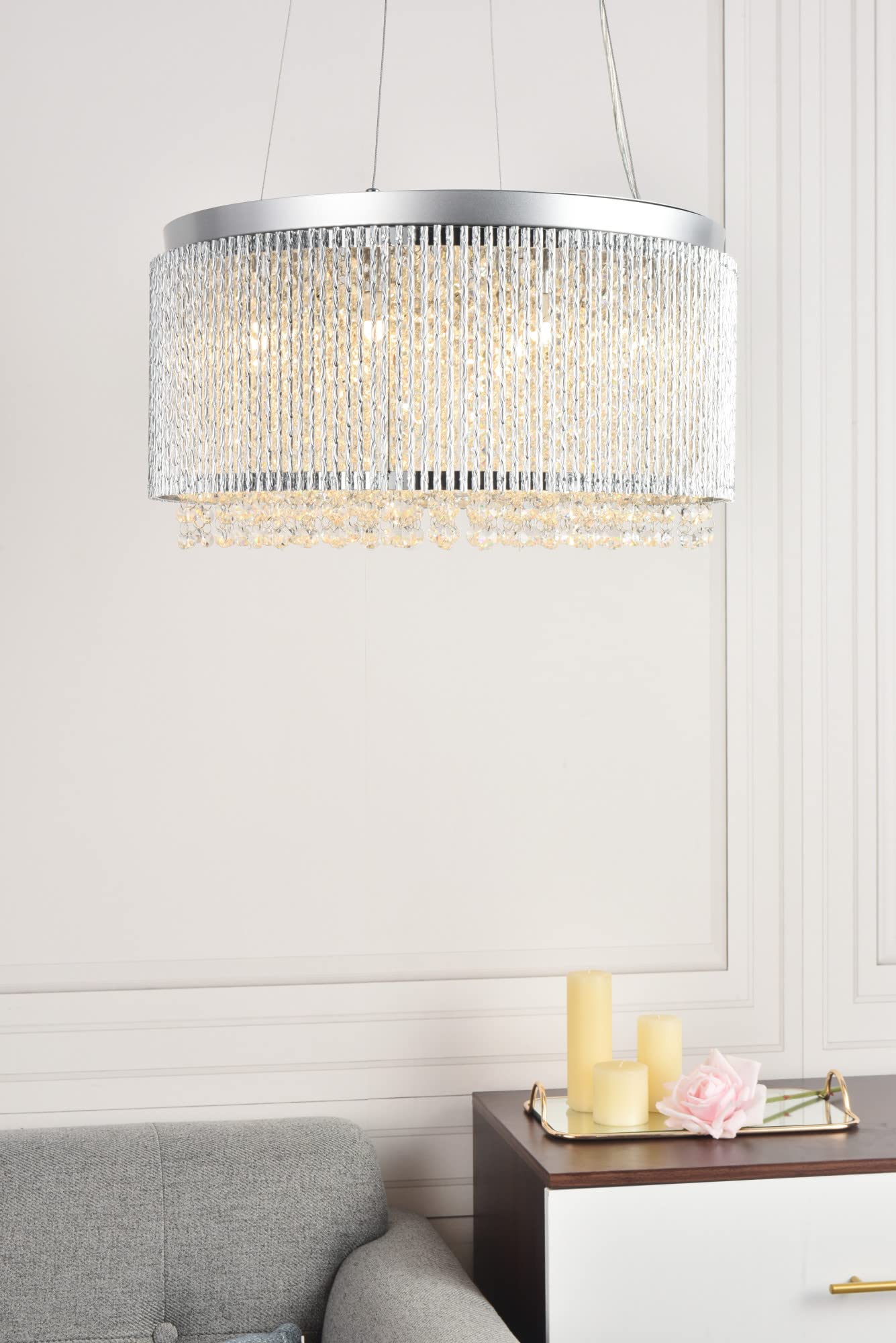 Elegant Lighting Influx - Twelve Light Pendant