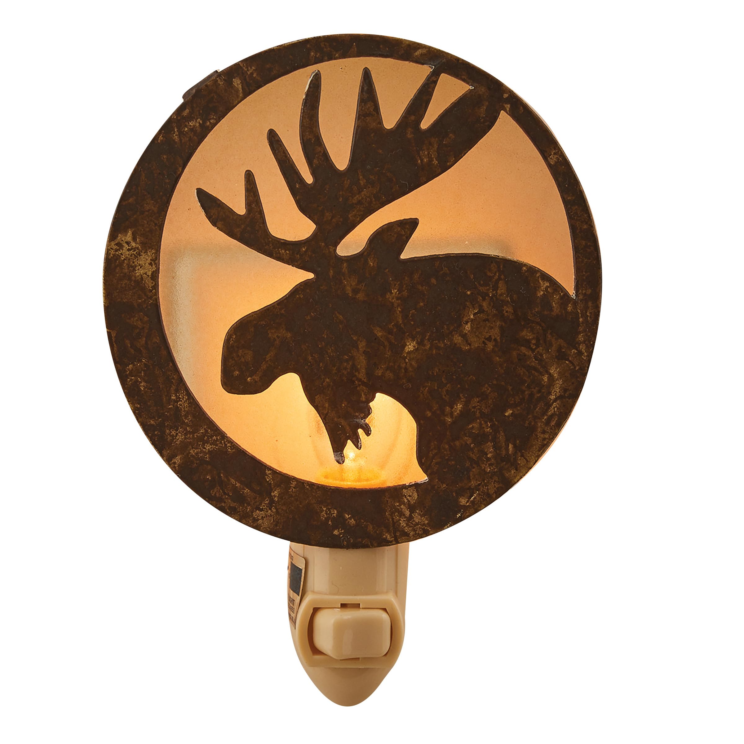 Park Designs Moose Head Night Light