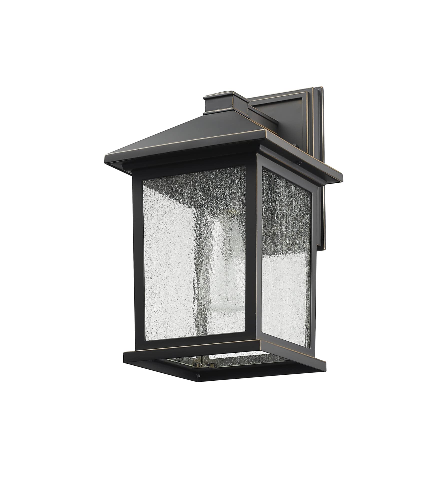 Z-Lite Outdoor Wall Light 531M-BK Aluminum Black 14.00inx9.13inx8.00in