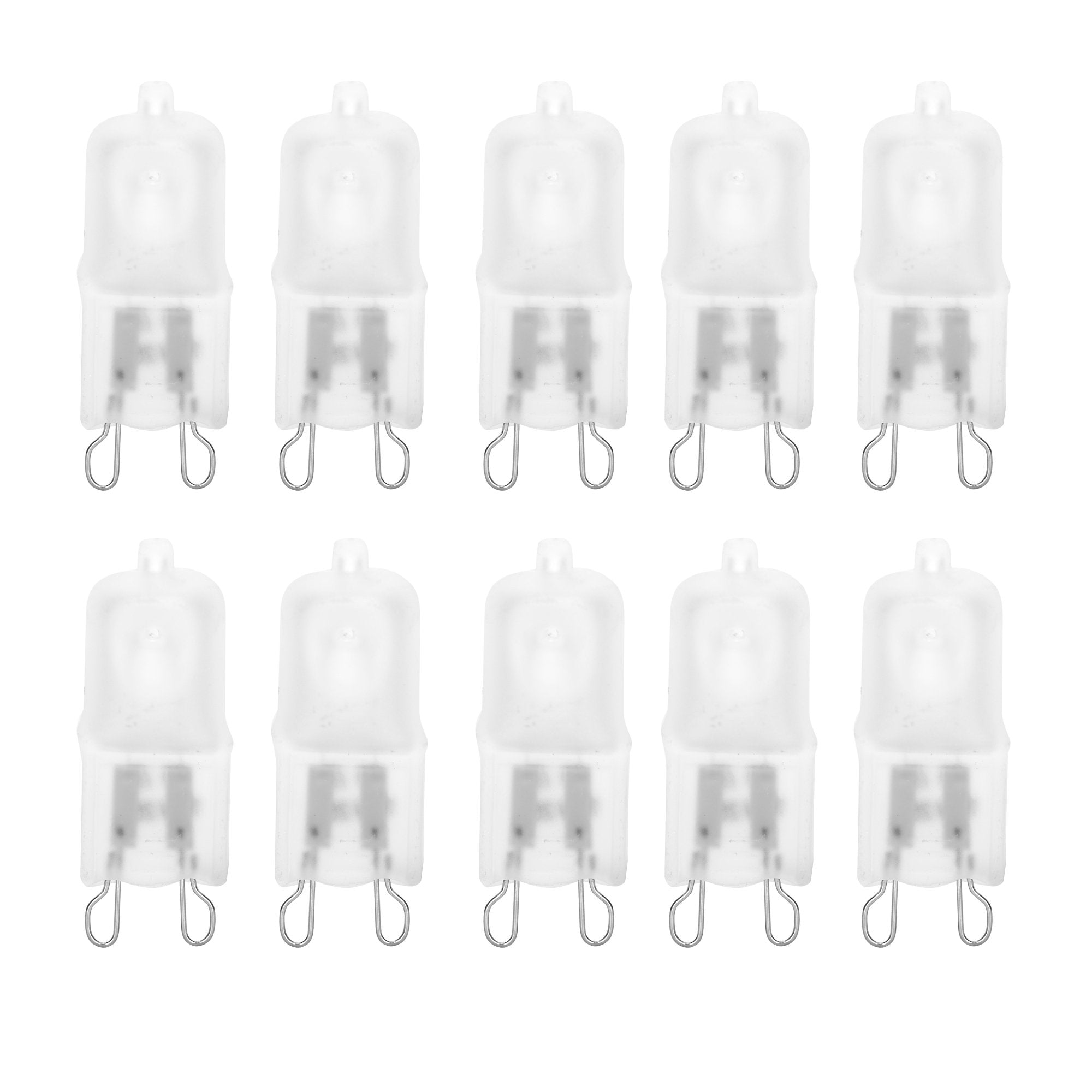 10 Pack Frosted Lense Q75/G9/Fr/120V G9 Jcd 75 Watt 120 Volt T4 Jd Type Halogen House Hold Light Bulb Hanging Pendant Accent Typ