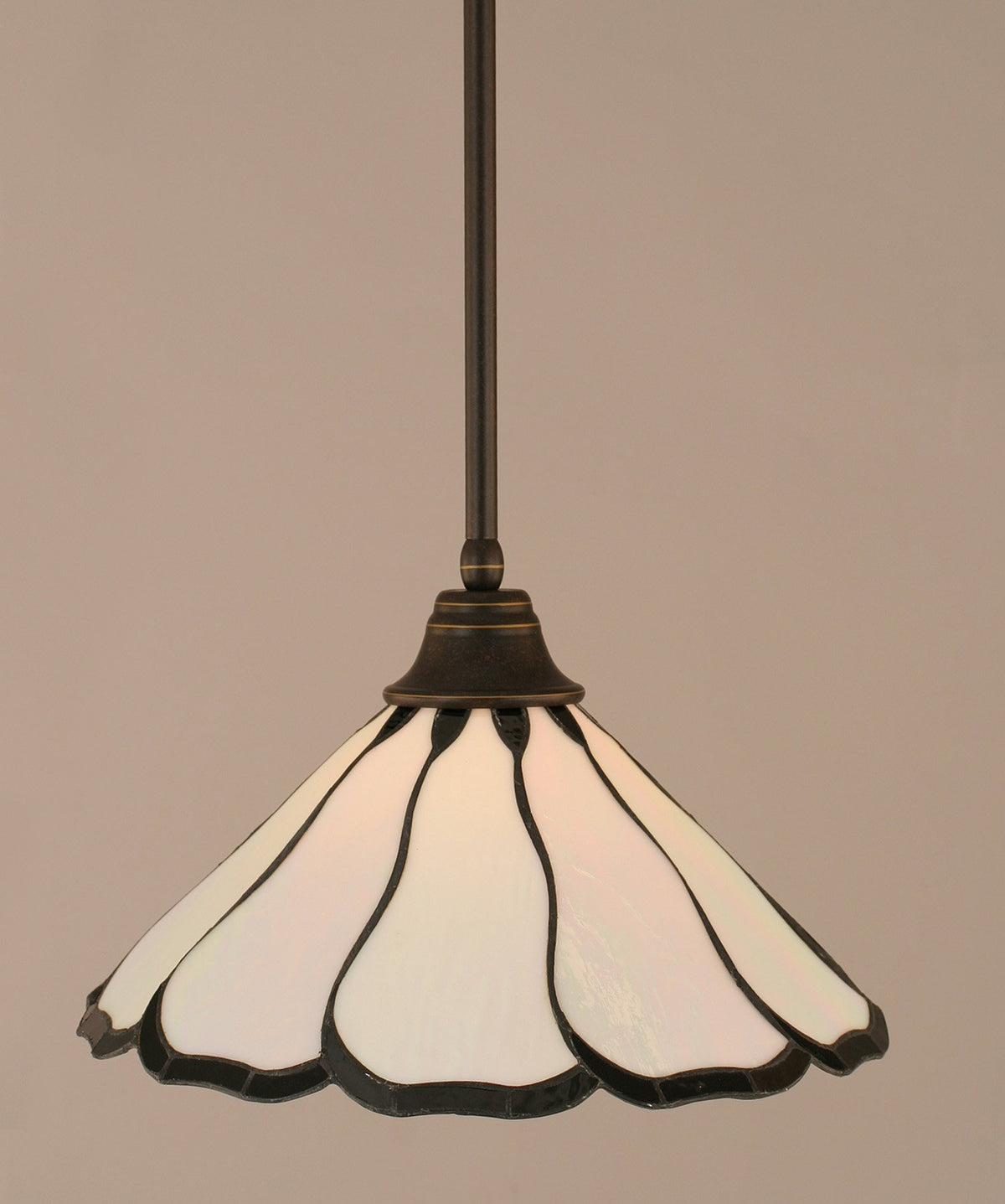 Toltec Lighting 1 Light Pendant In Dark Granite (26-Dg-912)