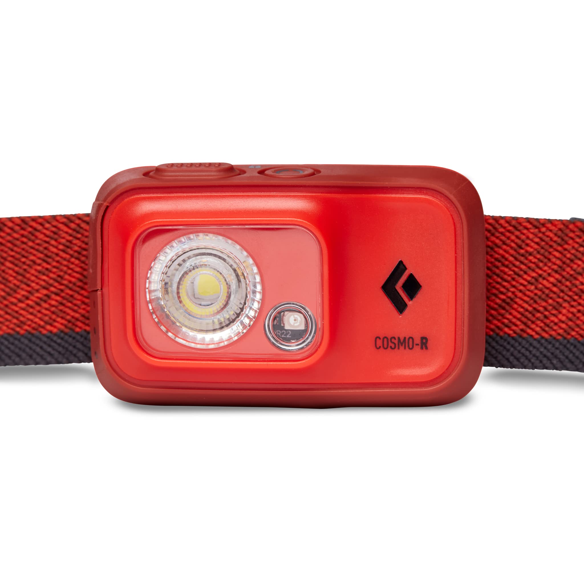 BLACK DIAMOND Cosmo 350-R Rechargeable Headlamp, 350 Lumens, Micro-USB Charging, Waterproof, One Size, Octane