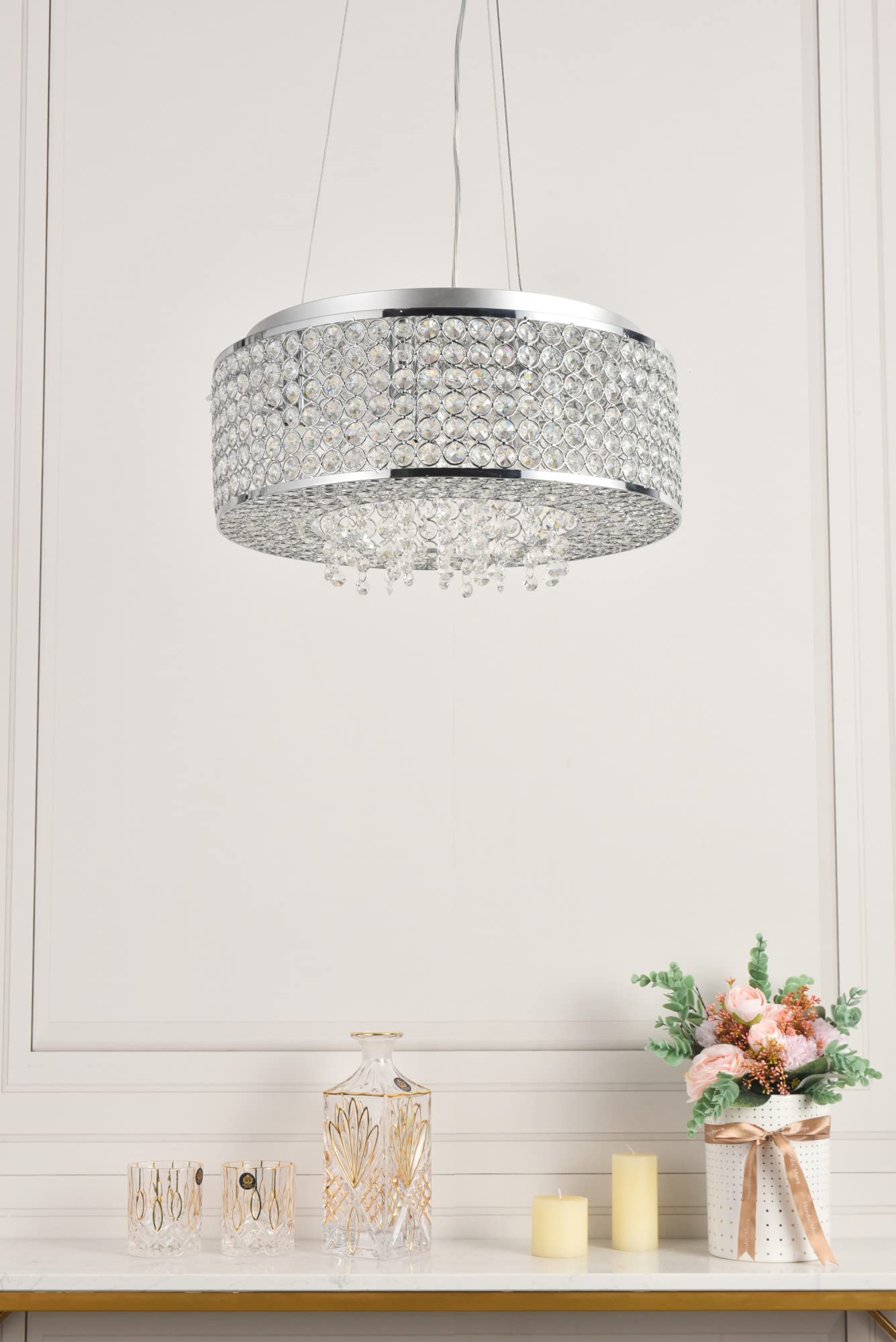 Elegant Lighting Amelie - Six Light Pendant