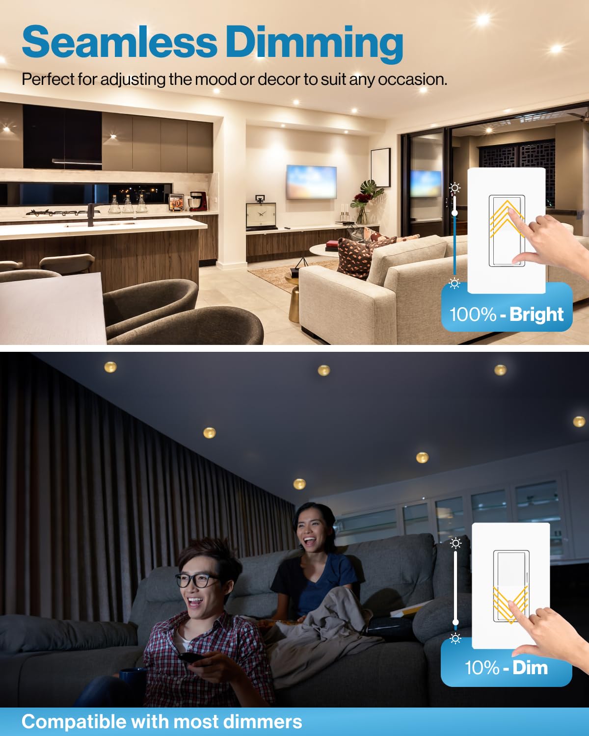 Sunco Lighting 12 Pack BR30 LED Bulbs, 1600 LM, 16W Equivalent to 100W, 5000K Daylight, Dimmable, E26 Base,