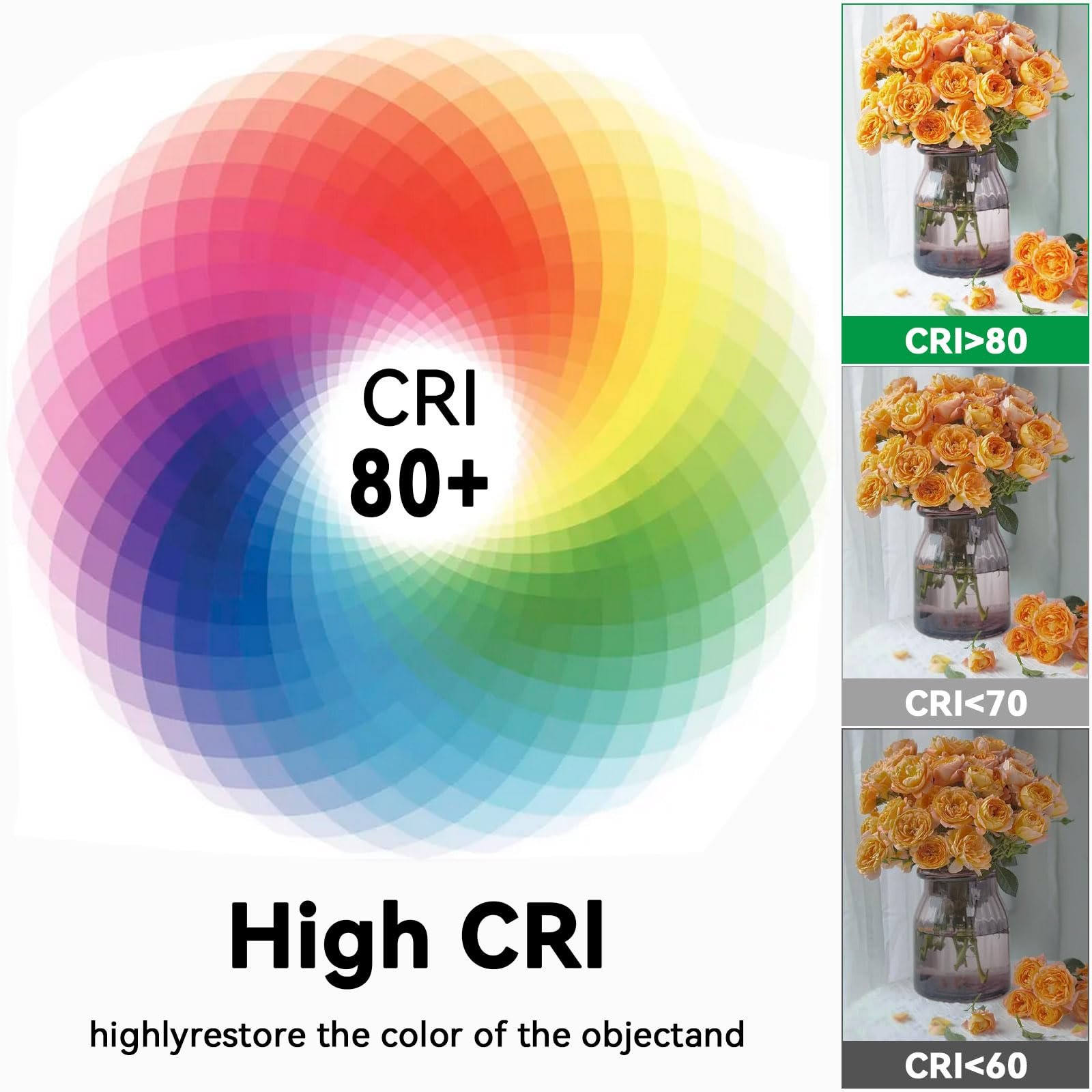 Aprzlee 24 Inch Flush Mount Ceiling Light, 56W 5600 Lm Ceiling Light Fixture With 3 Cct Selectable 3000K/4000K/ 6500K, Slim Roun