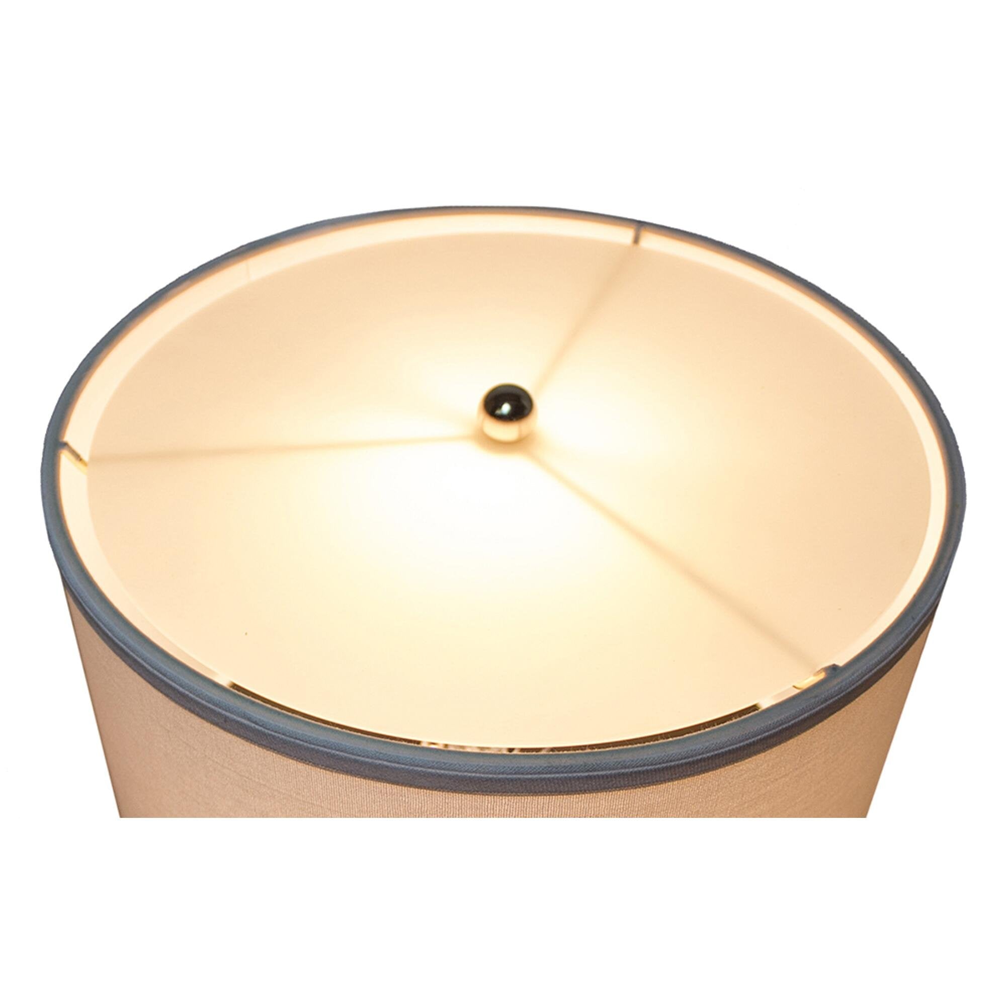 17.5 Round Diffuser Translucent frosted White (will Soften Light from Drum Lampshades and Pendants)