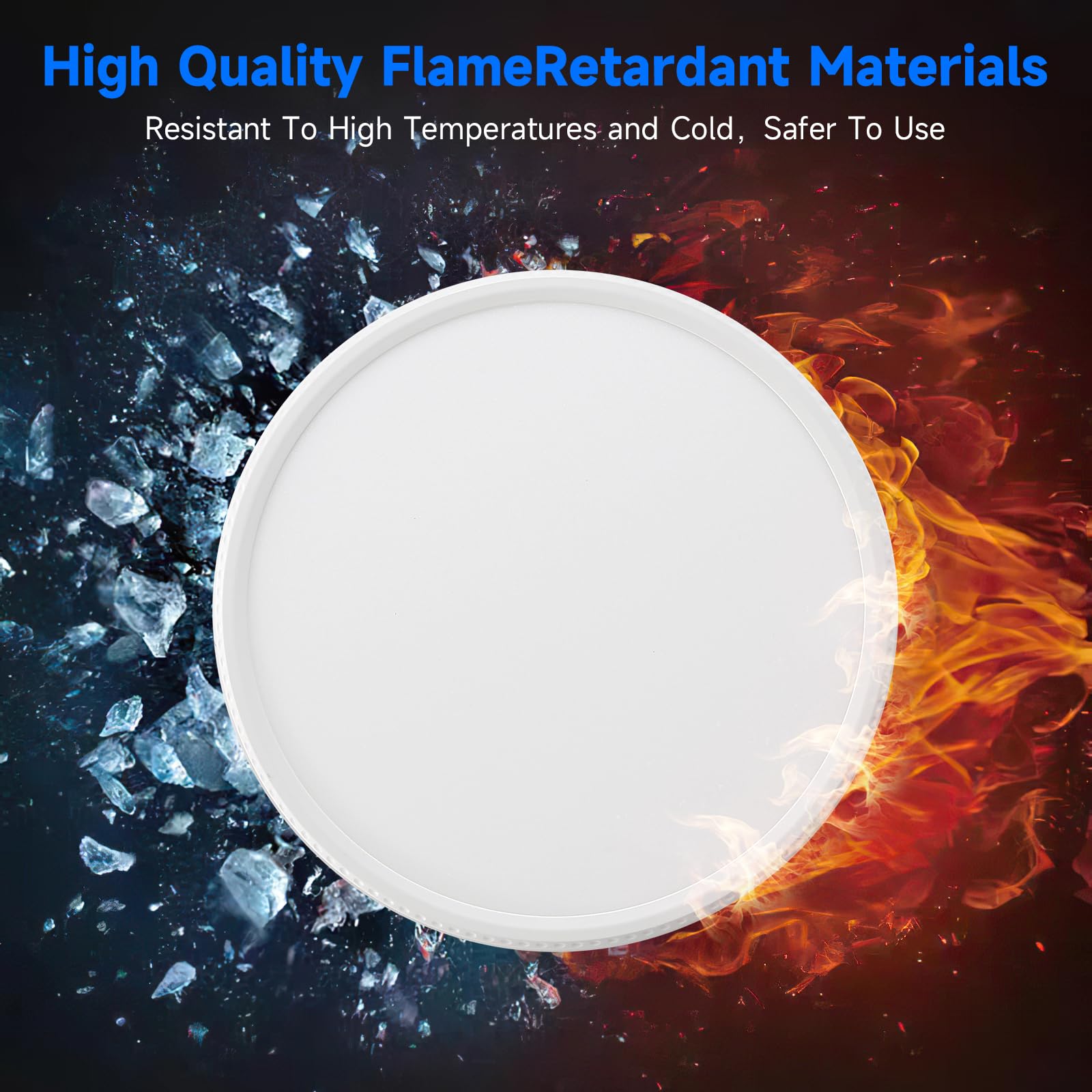 12Inch Dimmable Led Ceiling Lights, 5 Colors Selectable (3000K/3500K/4500K/5000K/6000K) Flush Mount Ceiling Lights, Ultra Thin L