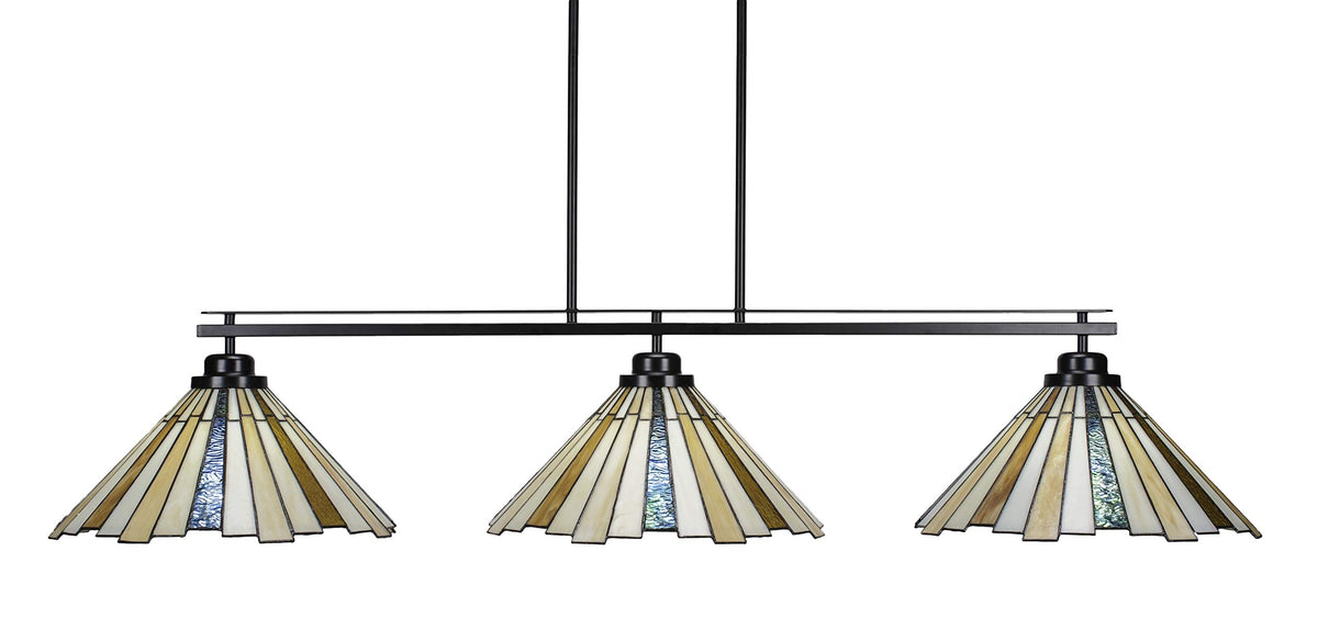 Odyssey 3 Light Island in Brushed Nickel (2633-MB-933)