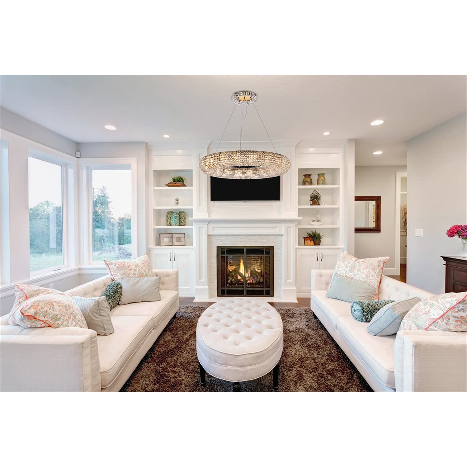 Elegant Lighting Indoor Modern Home Decorative Bright Paris 18 Lights Gold Chandelier