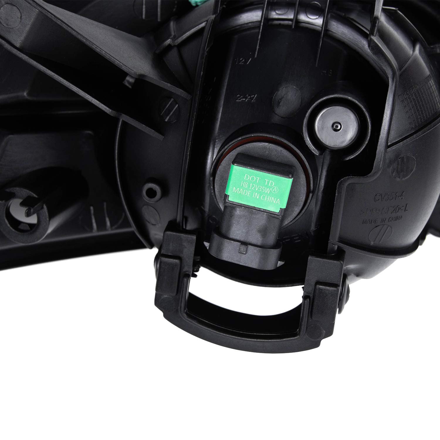 Cruze Fog Light 2009 2010-2012 - Rp Remarkable Power, Fl7128 Fit For 2010 2011 2012 Chrome Black Bezel Kits