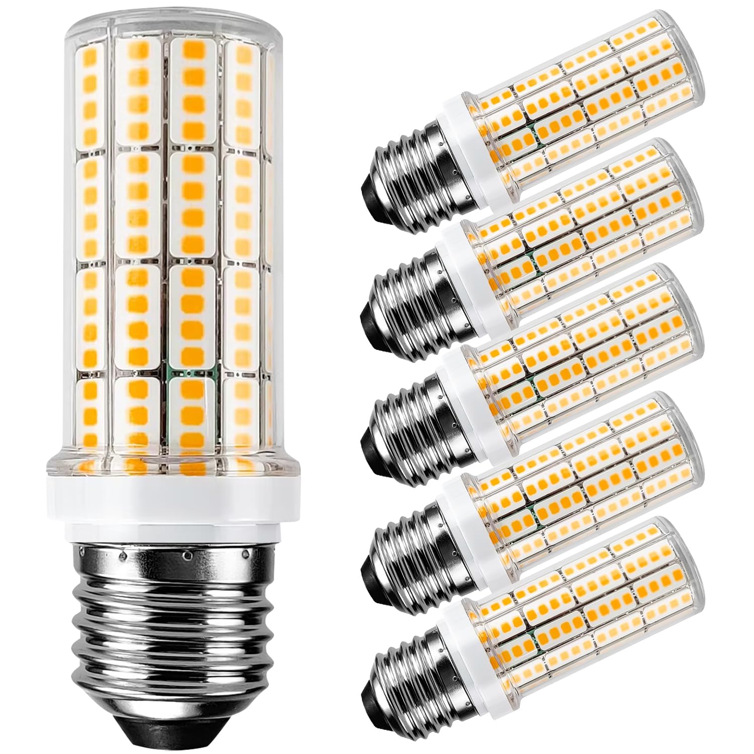 Riuvao Led Light Bulb 200W Equivalent 2500 Lumen Super Bright 3000K Daylight White 20W Led Bulb E26/E27 Medium Base For Home Gar