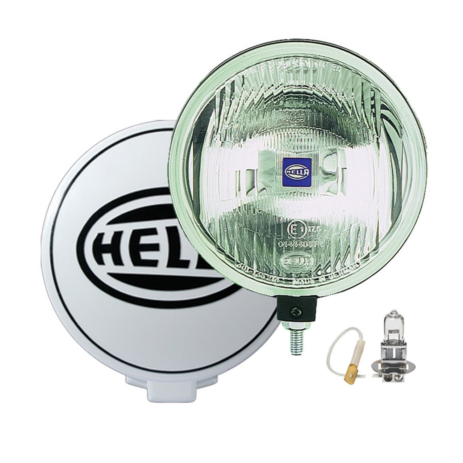 HELLA 500 Series 12V/55W Halogen Driving Lamp, Aluminum, Multi, Model 005750411