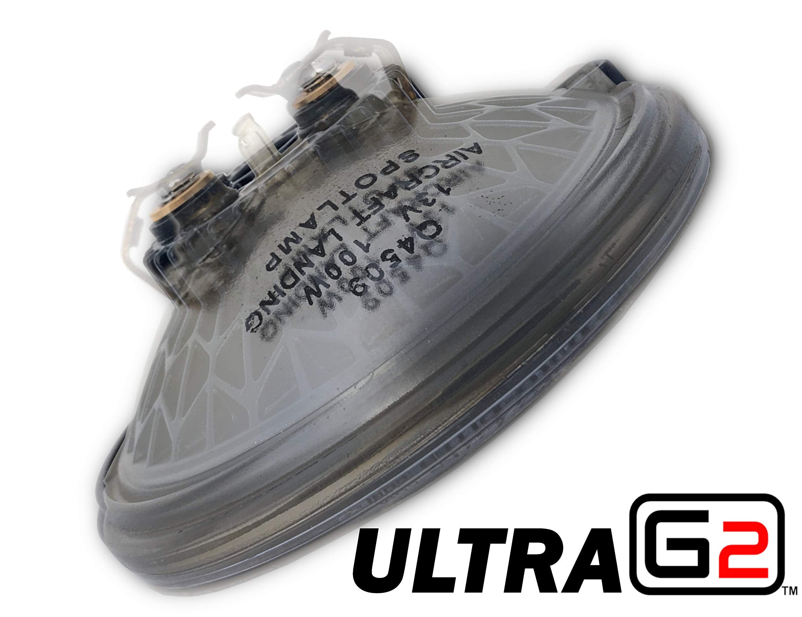 Aero-Lites.com LED Landing Light | 3,200LM | PAR36 | ULTRA GEN2 | 9-32VDC | Taxi (45° x 10° Flood Beam)