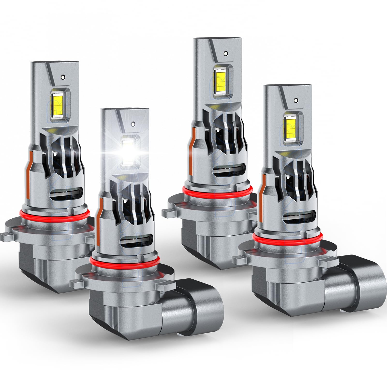 UCYAR Compatible with Toyota Corolla 2001 2002 2003 2004 2005 2006 2007 2008 2009 2010 2011 2012 2013 Fog Lights Bulbs Combo  9005 High Beam 9006 Low Beam  Plug and Play  for Off Road  Pack of 4