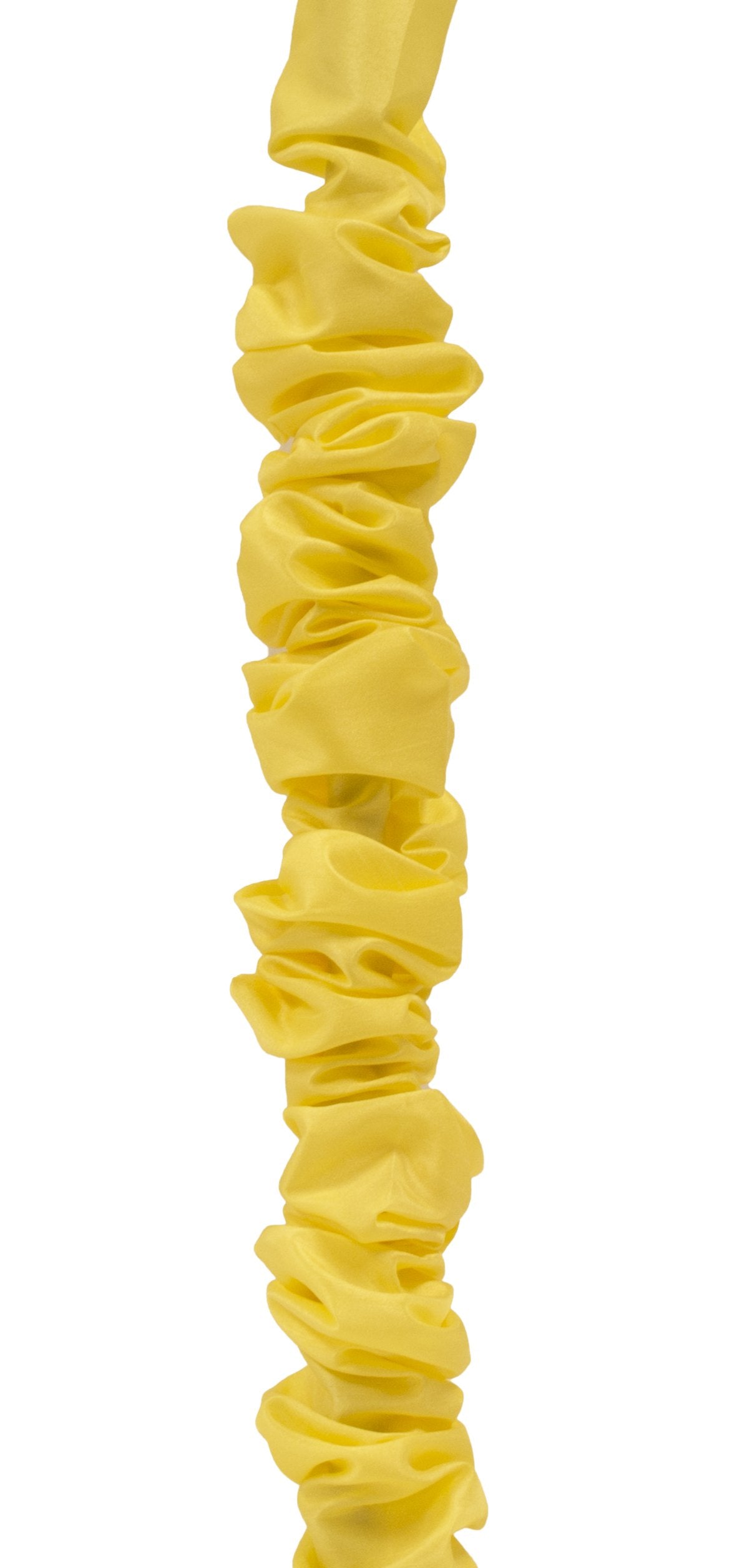 Urbanest 5-Foot Chandelier Chain Cord Cover, Yellow Faux Silk