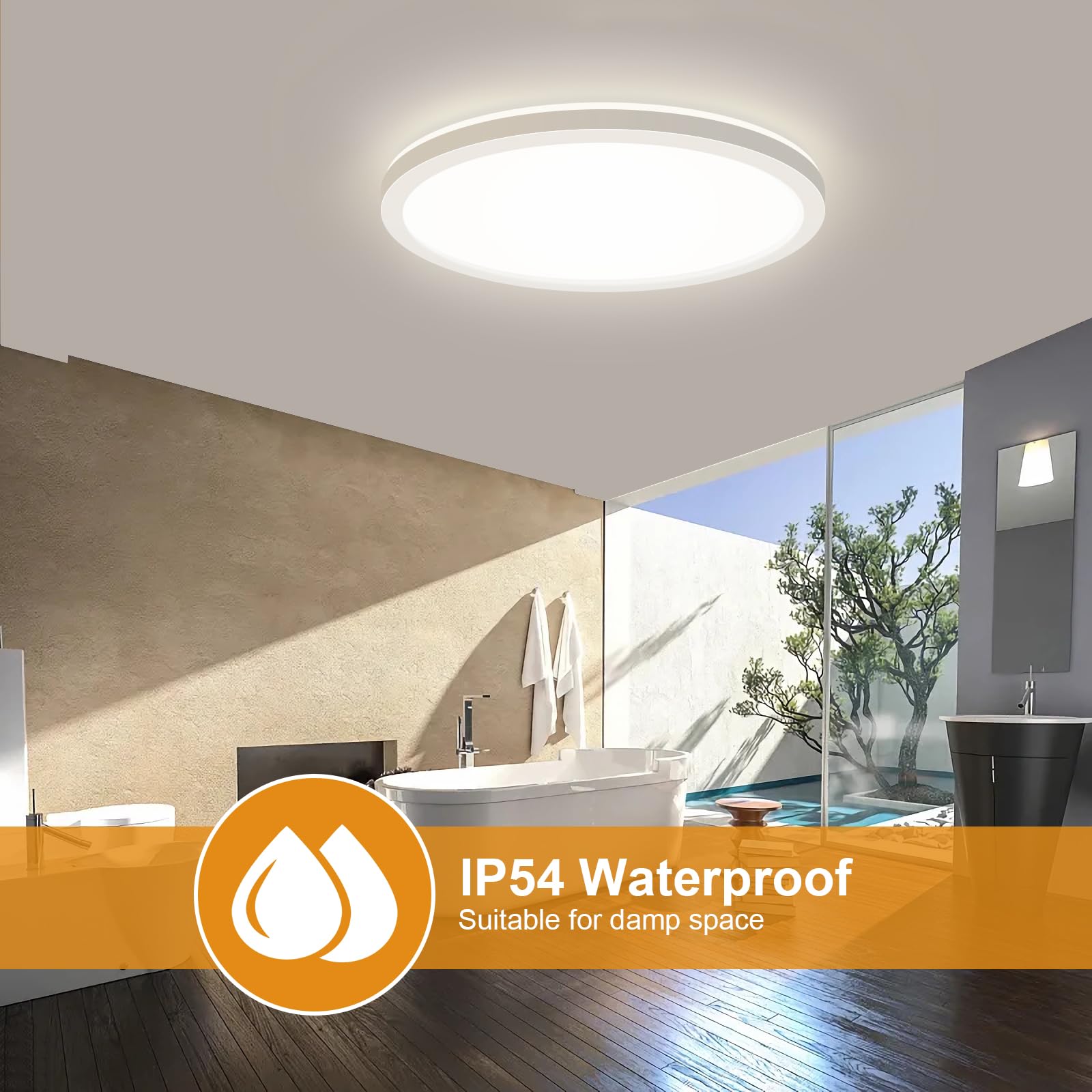 Lezoe Rgb Led Ceiling Light Dimmable With Remote Control  18W 1800Lm Color Changing Light Flush Mount Fixture  8.6 Inch 3000K-6500K Ceiling Lamp For Bedroom Kitchen Hallway Party Living Room