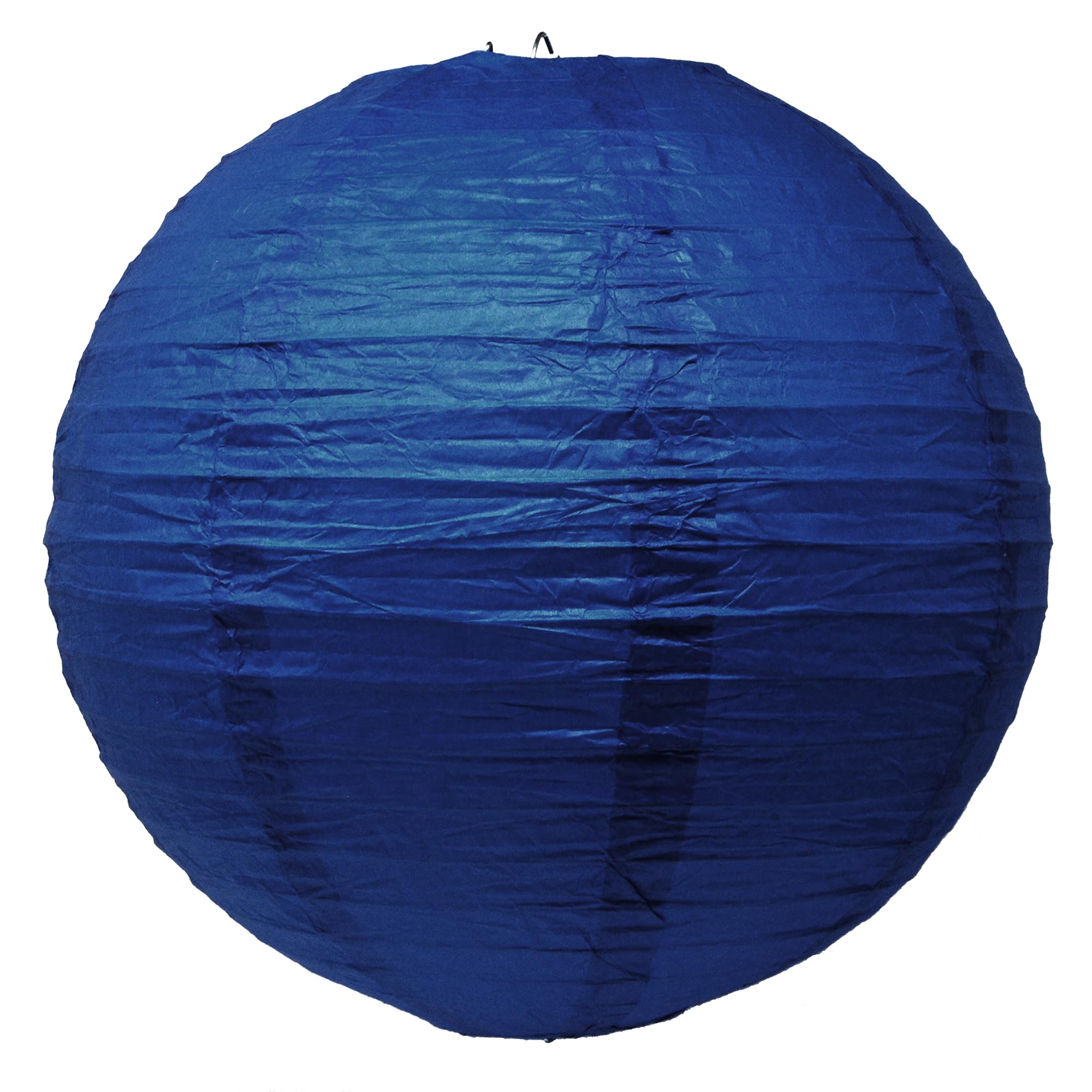 Mudra Crafts Navy Blue Paper Lanterns Wedding Party Decorations - 12 In 10 Round Japanese Chinese Lanterns Decorative Hanging Ce
