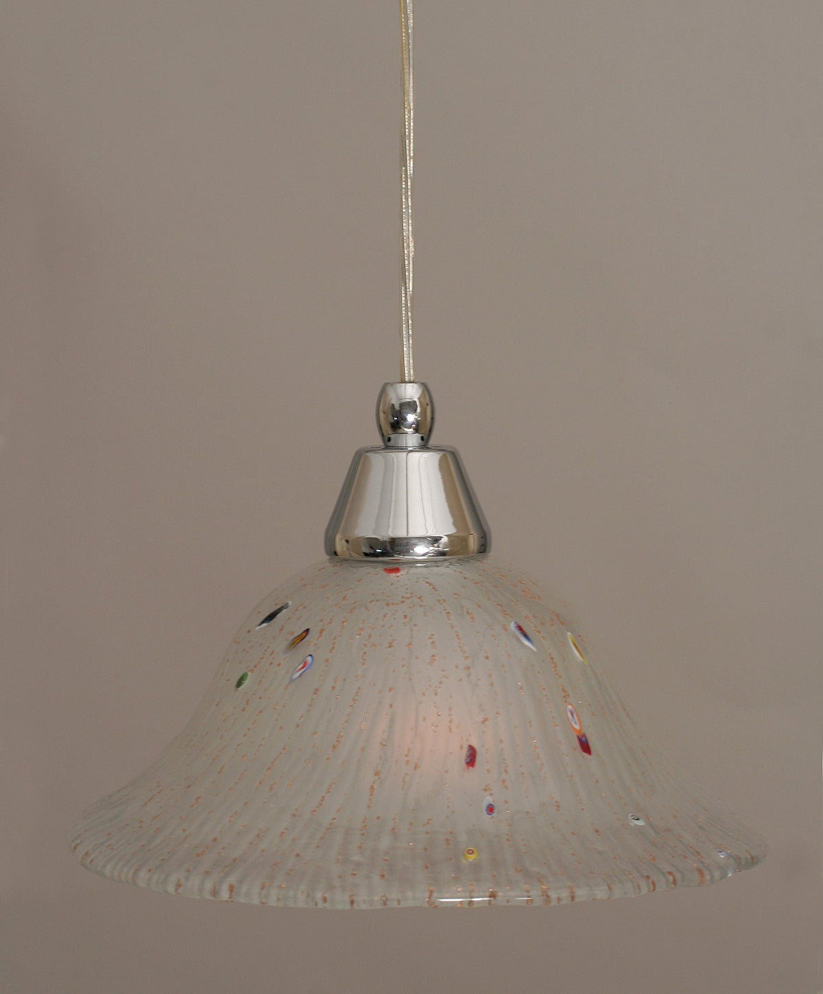 Toltec Lighting 1 Light Mini Pendant In Chrome (22-Ch-731)