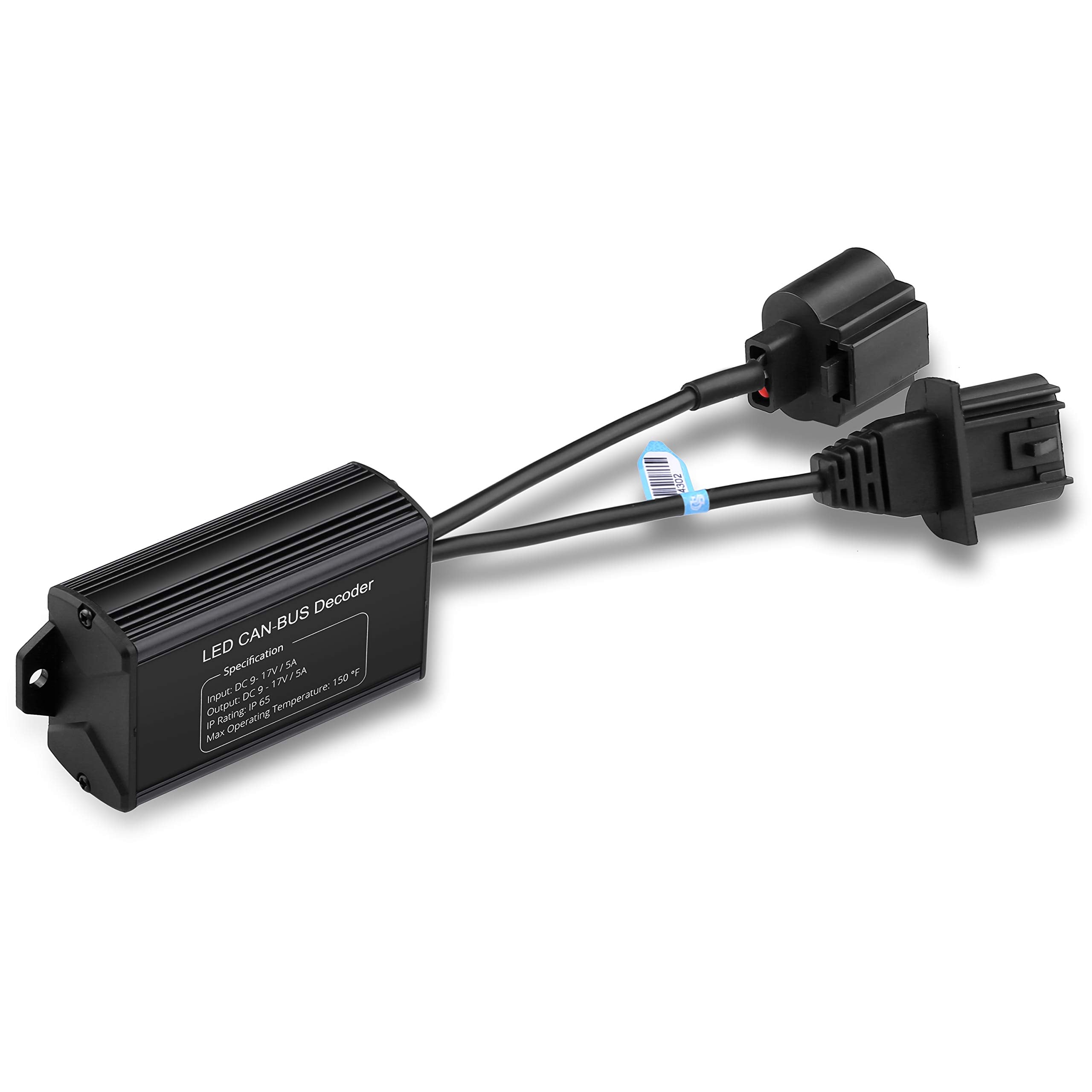 Alla Lighting 9008 H13 Led Decoders Can Bus Error Free For Led/Drl Kits Bulbs Anti-Flickering/Blinking