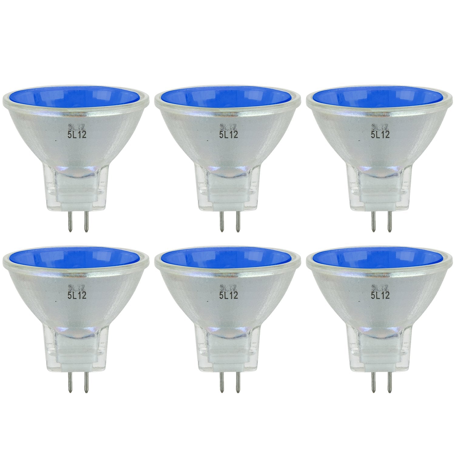 Sunlite 40767-SU 20MR11/SP/12V/B Color MR11 10 Narrow Spot Halogen Lamps, 20-Watt, 12-Volt, GU4 2-Pin Base, Cover Glass, Dimmabl