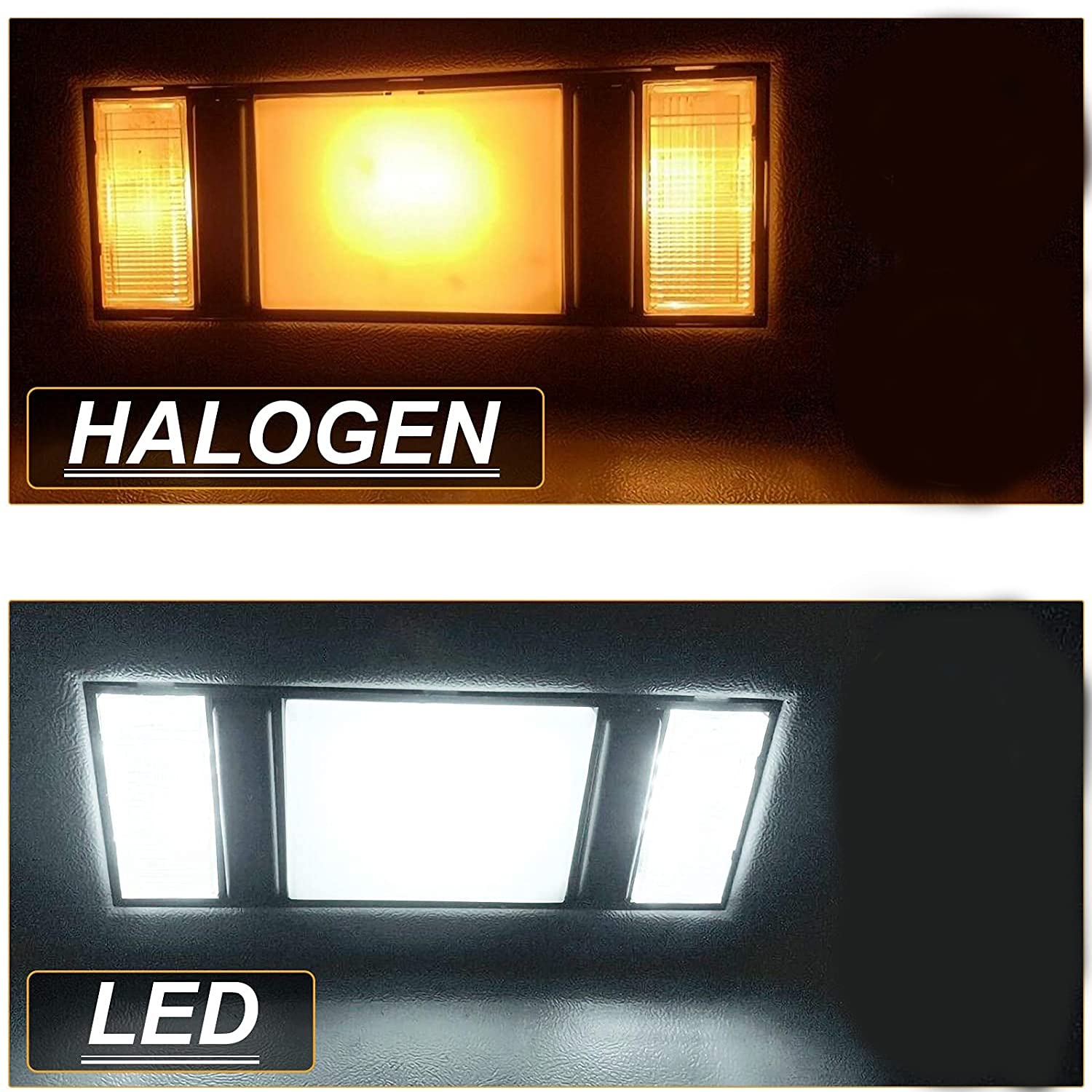 Awalited 3Pcs Interior Led Map Dome Light Bulbs Kit Compatible With 1988 1989 1990 1991 1992 1993 1994 1995 1996 1997 1998 Chevy Silverado, Gmc Sierra, Chevy C1500 K1500 Pickup Truck, Gmc C1500 K1500