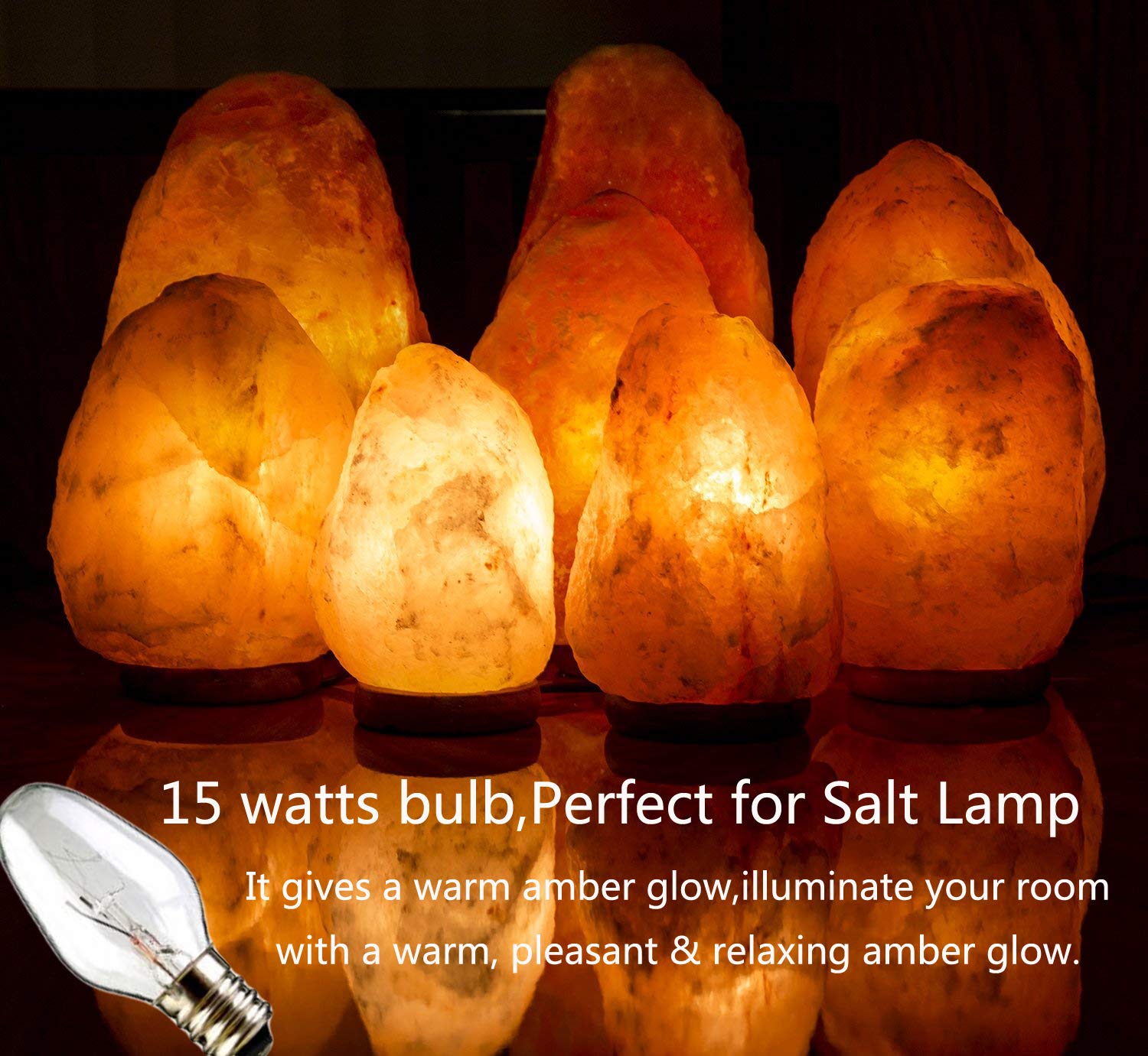 Snnalosses 15W C7 Wax Warmer Bulbs - Warm White, Dimmable, 12 Count for Scentsy, Himalayan Salt Lamps, Plug-in Diffusers