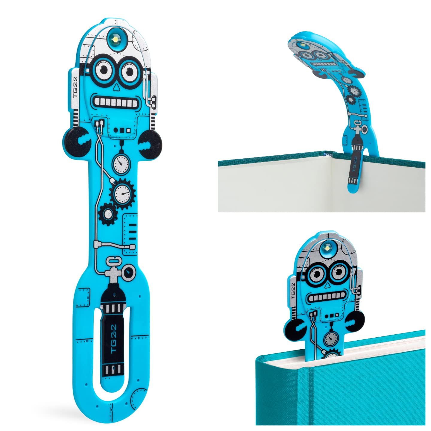 Flexilight Pal Reading Light | 2 In 1 Bookmark Book Light | Led Clip On Reading Lamp | Children And Adult Book Torch | Book Acce