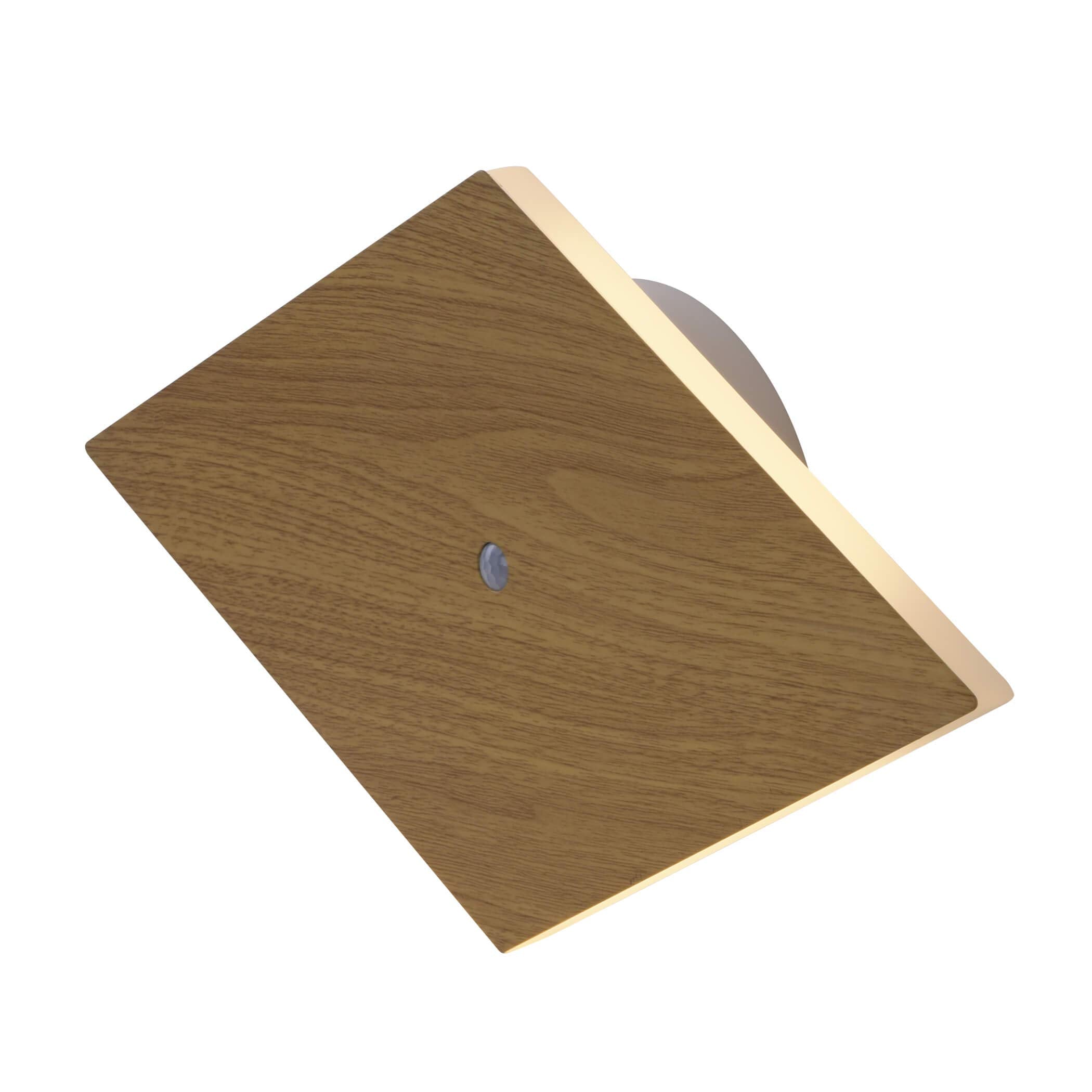 VONN Wall Sconce Fixture, Light Wood, Motion Sensor Integrated LED, 14.25inL x 2inD x 7.75inH, Model VSSW1114LW