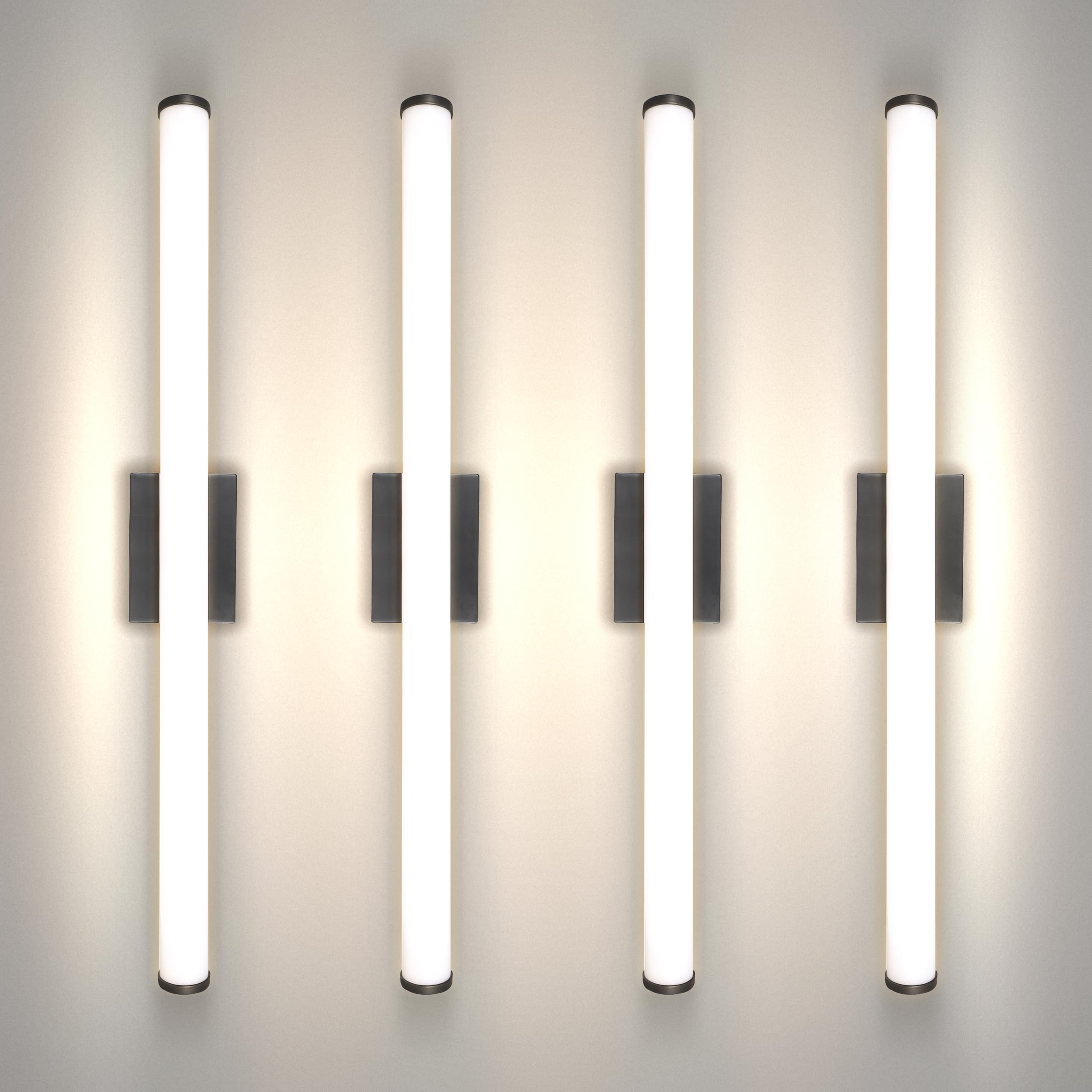 Asd Led 36 Inch Wall Mount Vanity Lighting Fixture | 30W 2100Lm 3000K-5000K 120V | 3Cct, Dimmable, Energy Star, Etl Listed | Bat