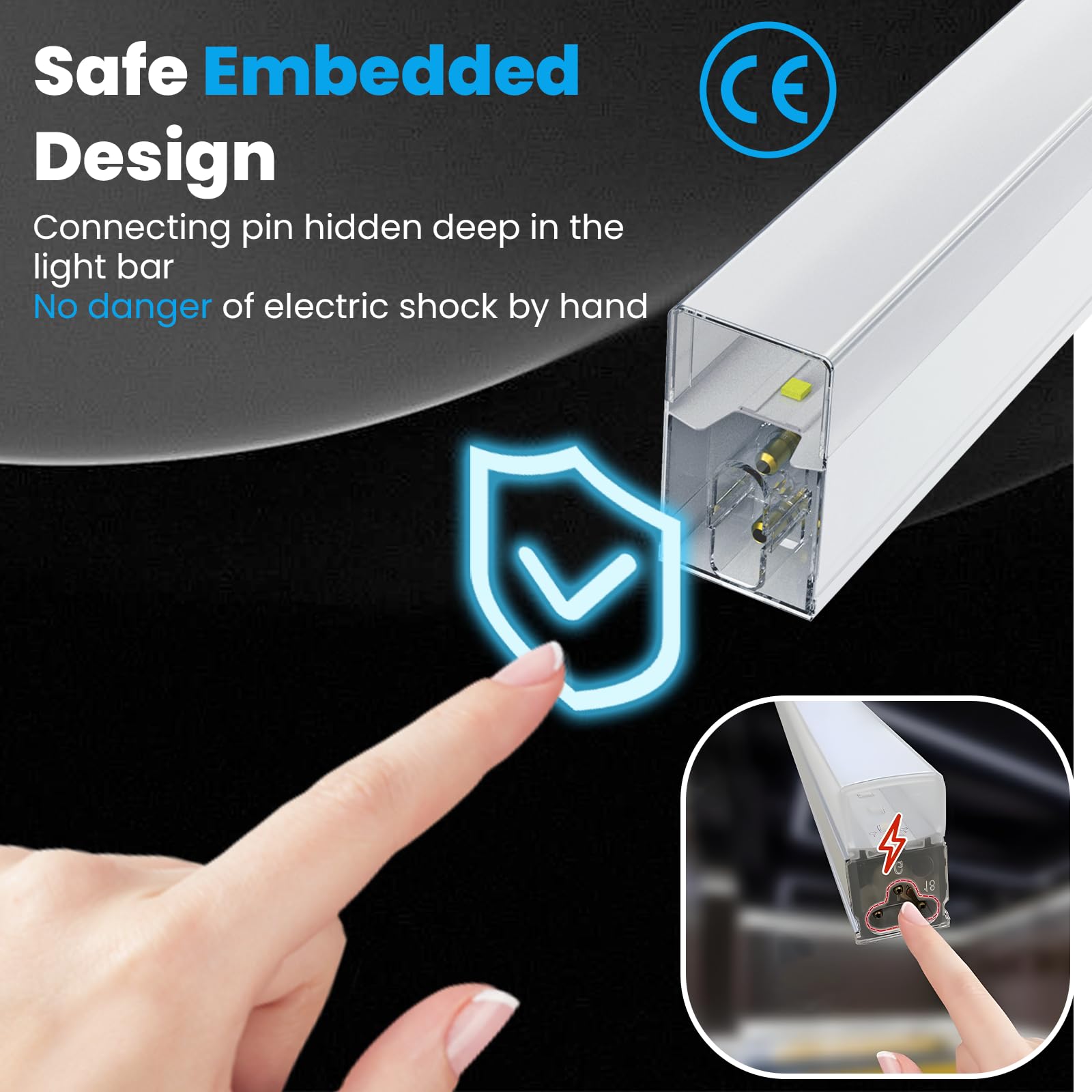 Cyancliff Hexagon Garage Led Lights.2 Grid 106W 12700Lm 6500K Hex Honeycomb Ceiling Led Light.Higher Brightness Honeycomb Hexago