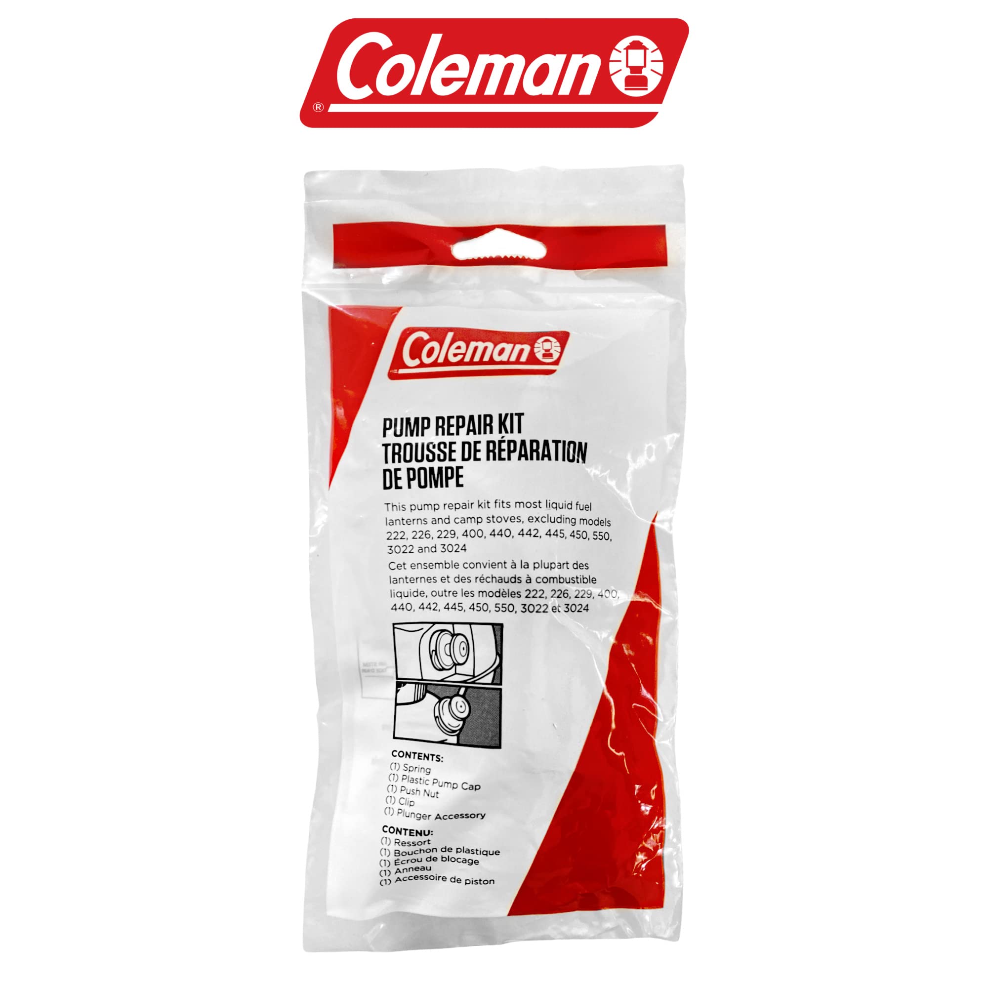 Coleman Lantern Pump Kit - Brown, Plastic & Metal, Model 3000006400, See Description