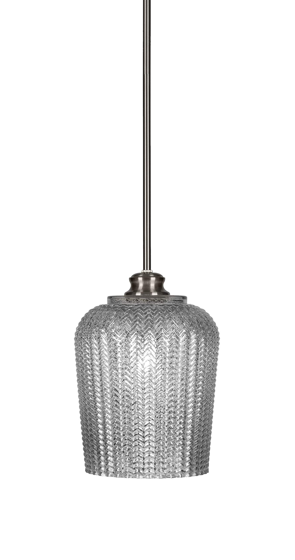 Cordova 1 Light Pendant in Brushed Nickel (71-BN-4283)