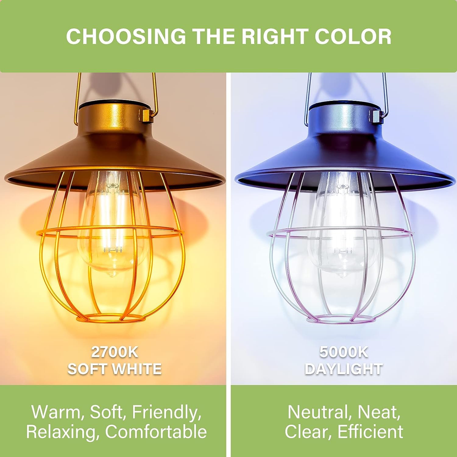 Sigalux E26 LED Bulb ST58 Vintage Light Bulbs 60W Equivalent 700LM Daylight White 5000K 18 Count Synthetic Polymer