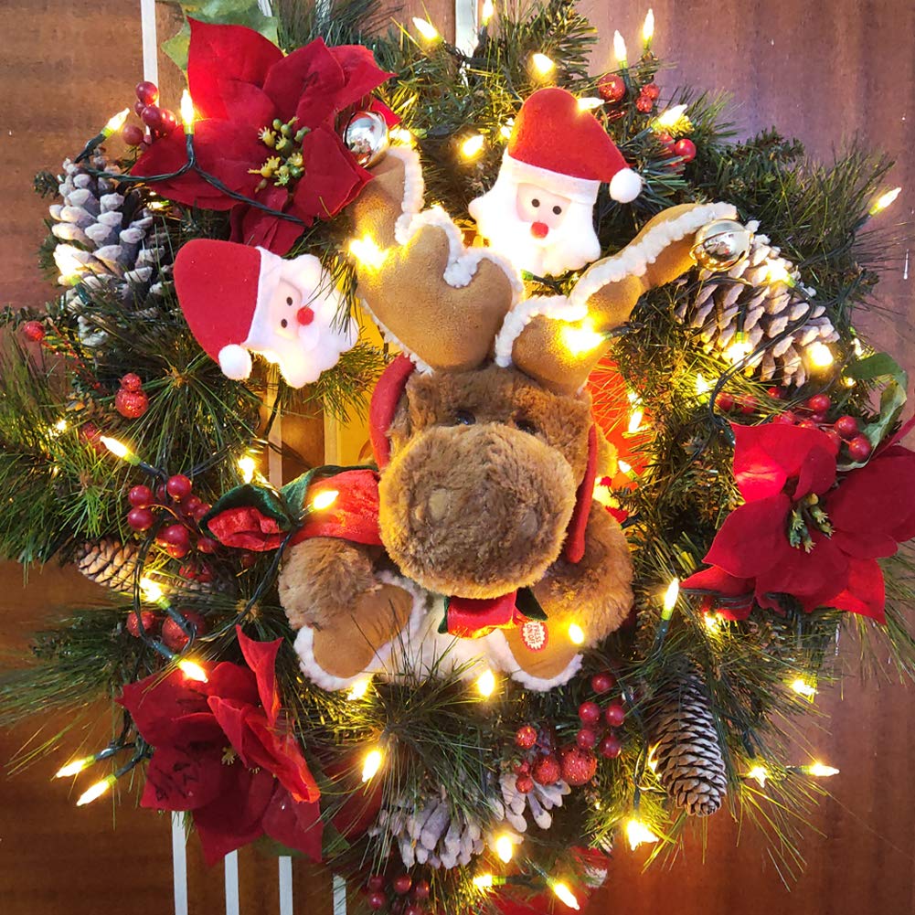 Loende 18Ft 50 Led Battery Operated Christmas Lights, 8 Modes With Timer - Waterproof For Indoor & Outdoor Decor