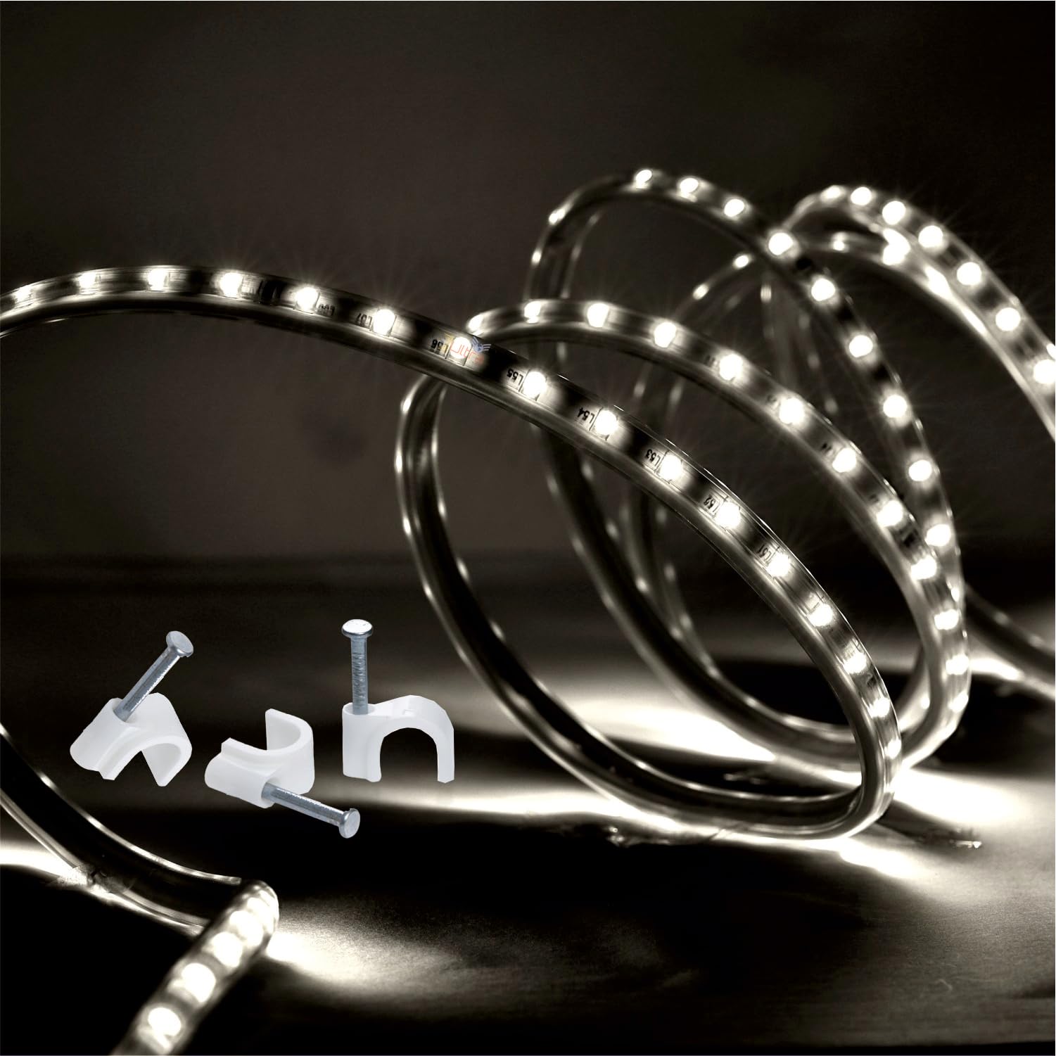JS ULTRA SYSTEM Led Rope Light,Waterproof Strip Light for Diwali,Home,Festival,Christmas Decoration. (5 Meter, White)