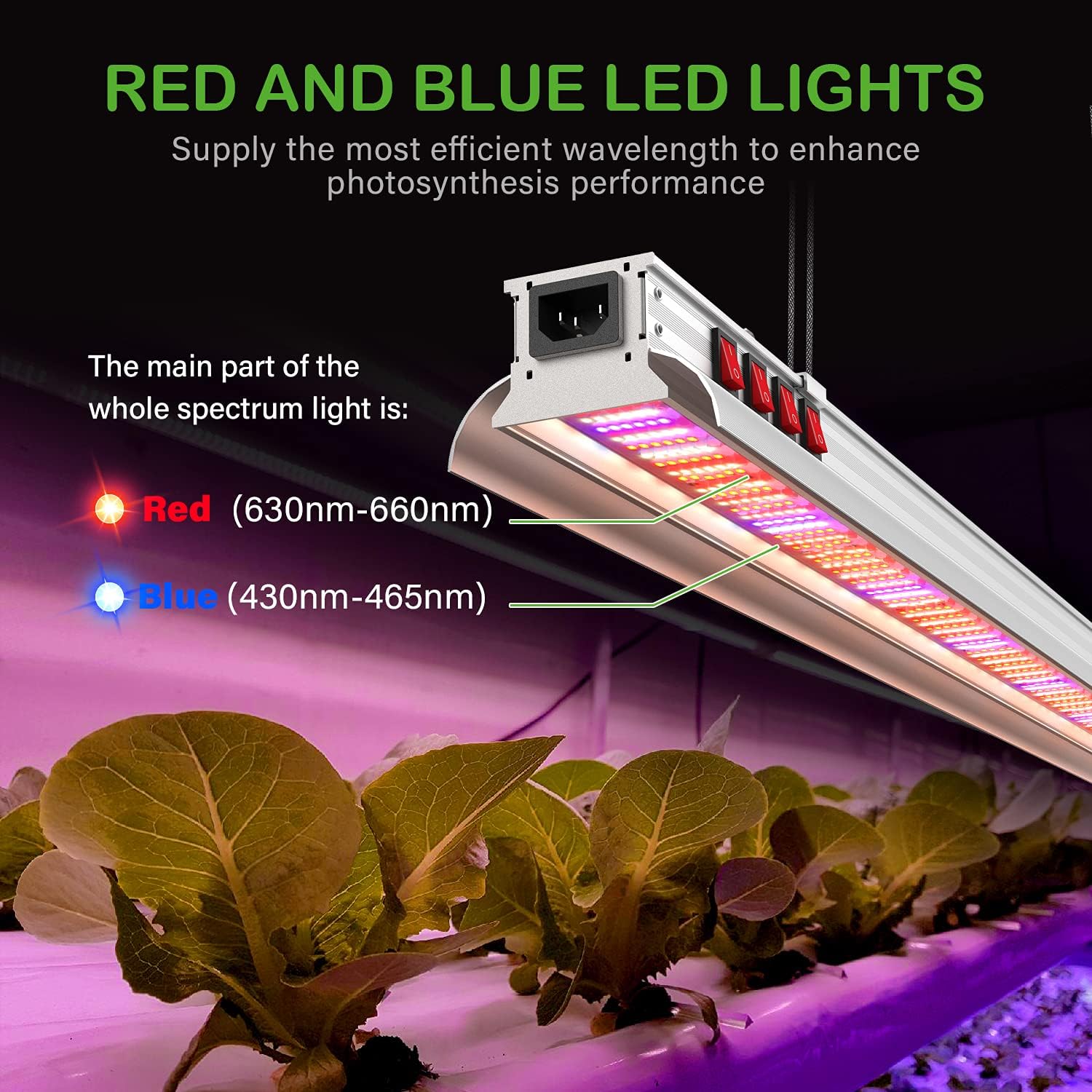 iPower 150W 4 Feet Dimmable LED Grow Light with Foldable Stand Rack for Indoor Hydroponic Seed Starting Plant Propagation, Silve