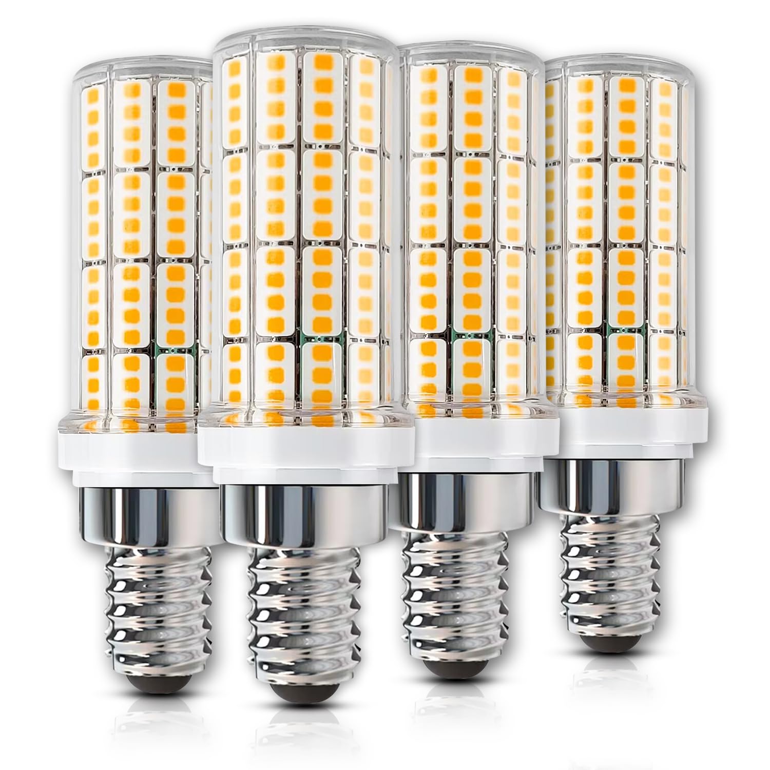 Riuvao E12 Led Candelabra Light Bulbs, 200W Equivalent Chandelier Bulbs, 3000K Daylight White E12 Led Bulbs, 20W Led Light Bulb 