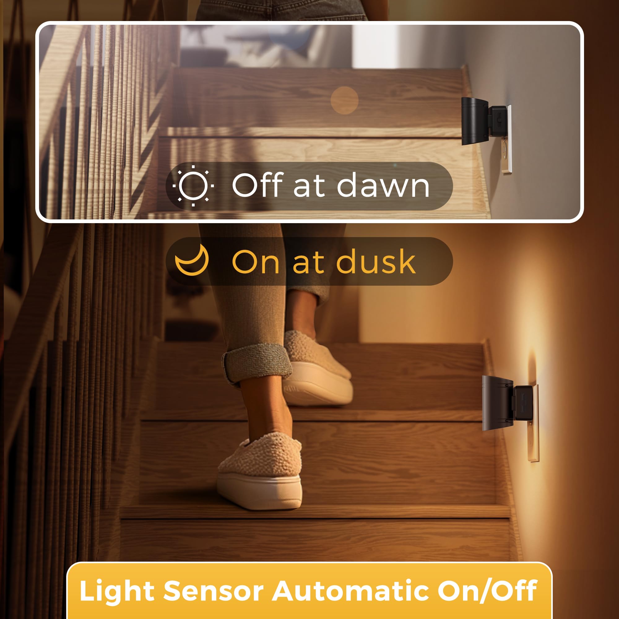L Lohas Led Night Light, Dimmable Night Lights Plug Into Wall,2 Pack Nightlight For Kids,180 Rotatable, 3000K 0-150Lm Dimmable N